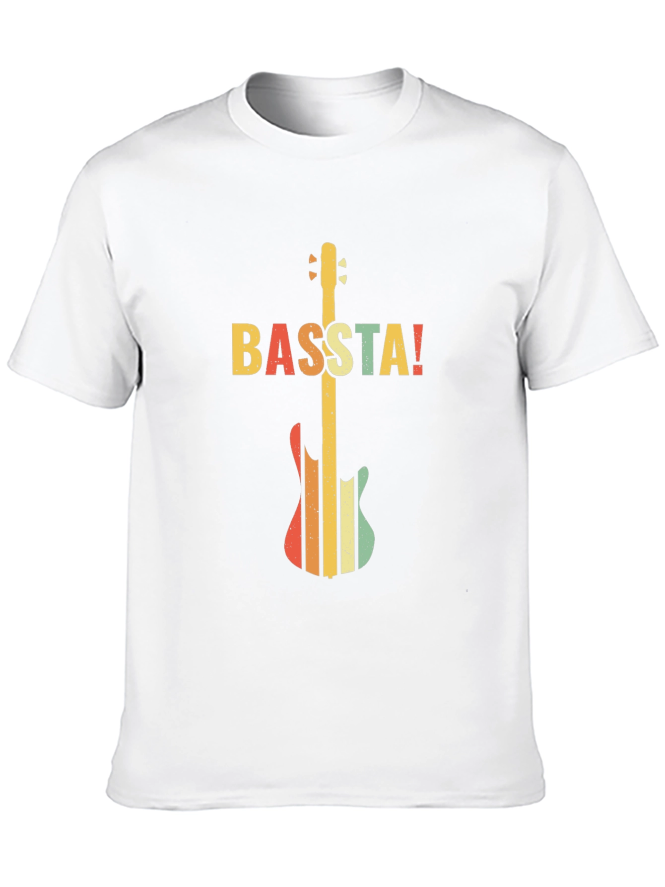 BASS-TA! Retro Style Musician T-Shirt - 10