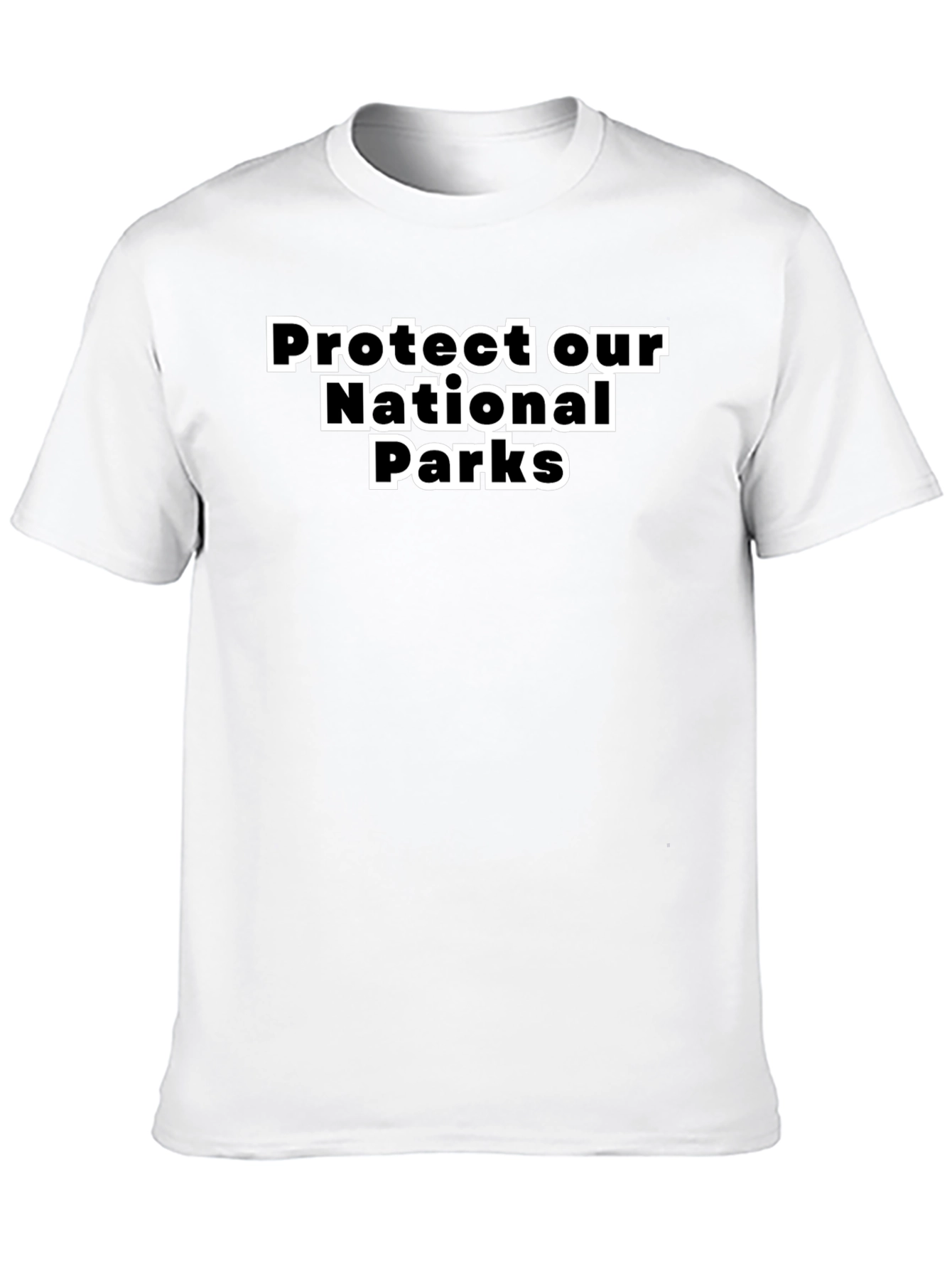 Black Protect Our National Parks Graphic Tee view 10