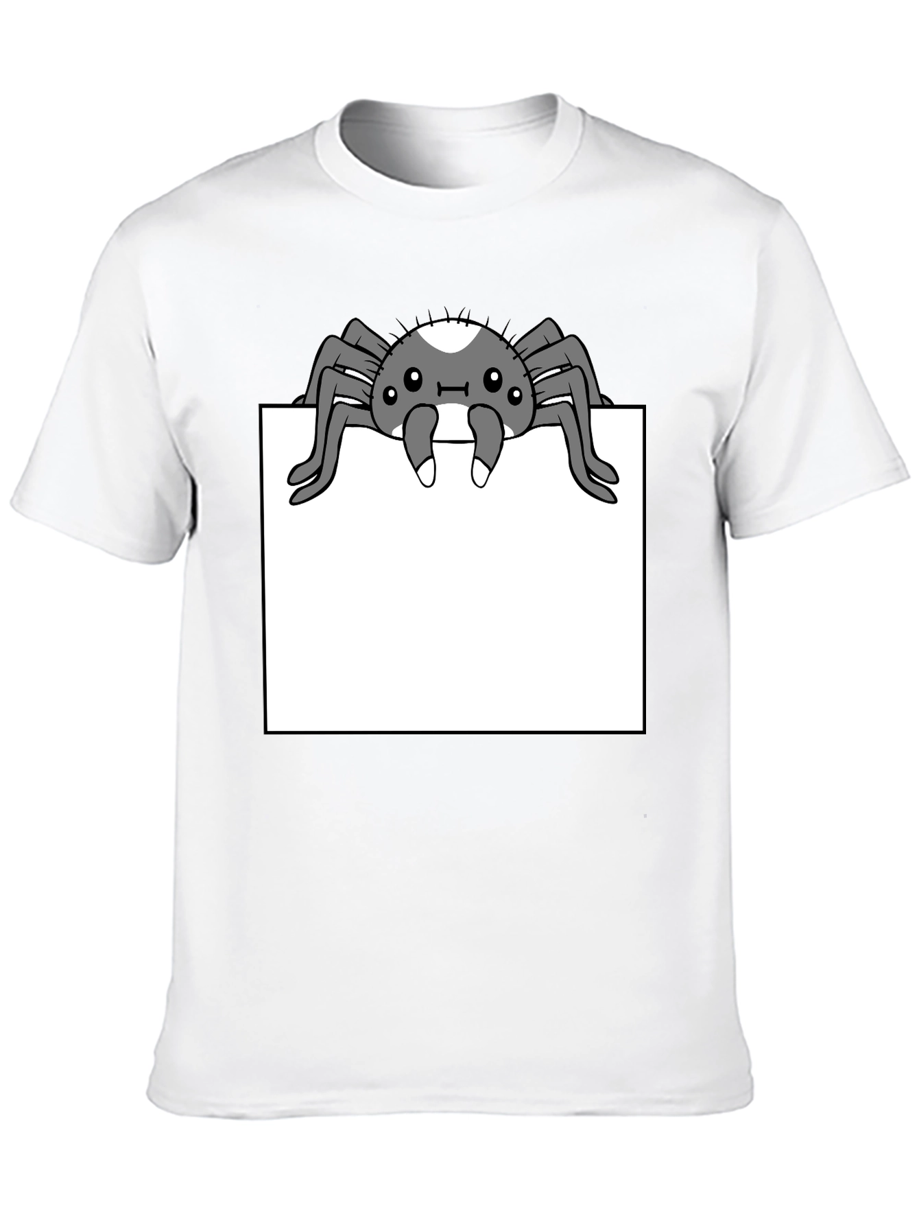 Black Spider Graphic Tee - Cute & Creepy Style view 10