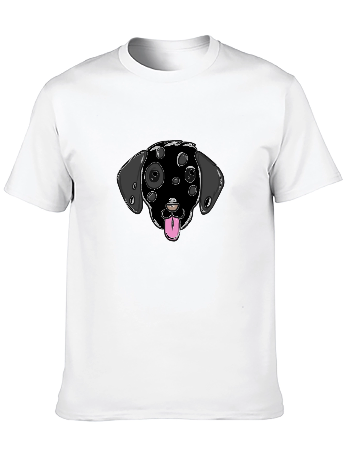 Black Black Dog Spot T-Shirt view 10
