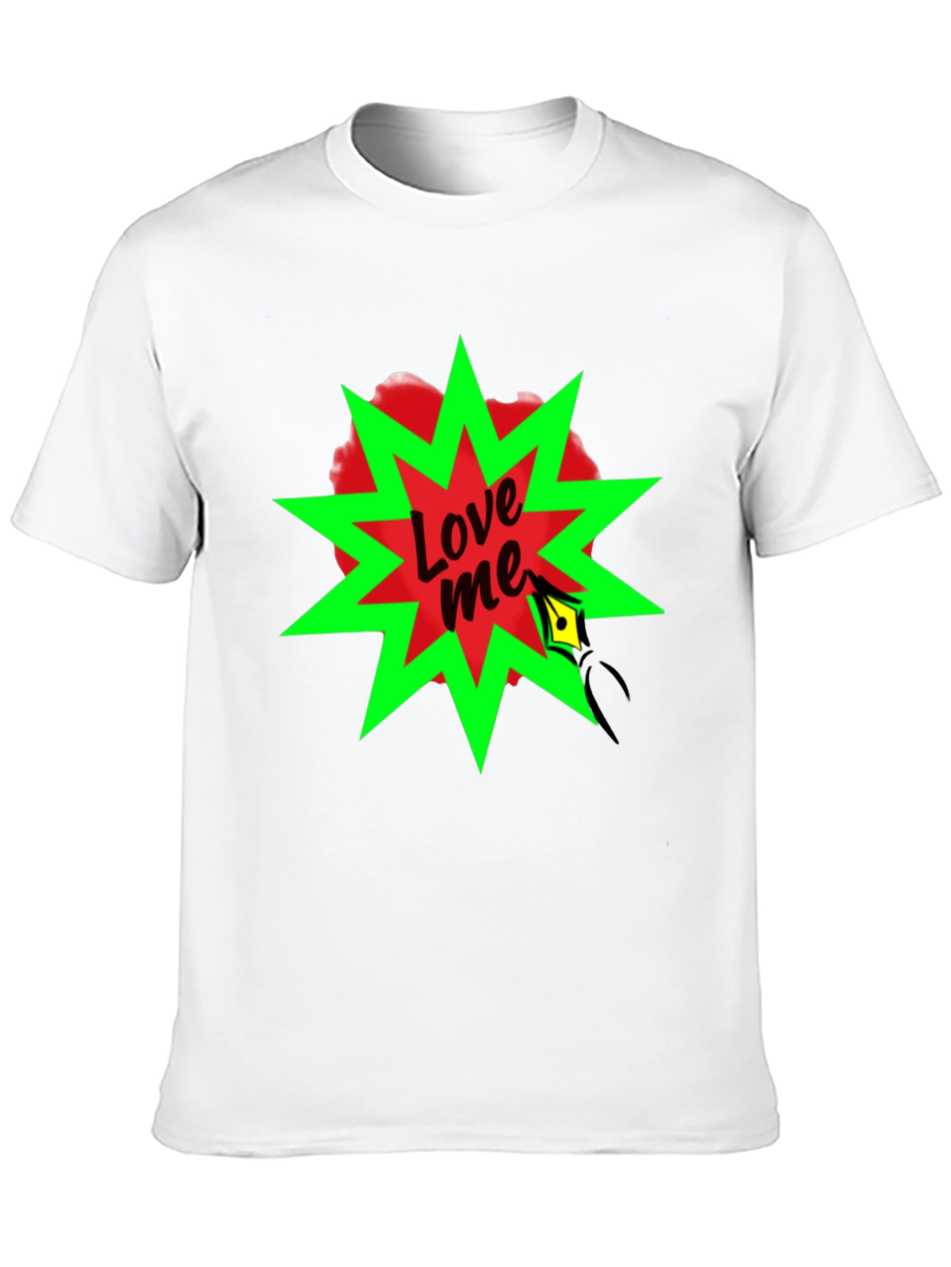 Black Love Me Graphic Tee - Bold Statement Shirt view 10