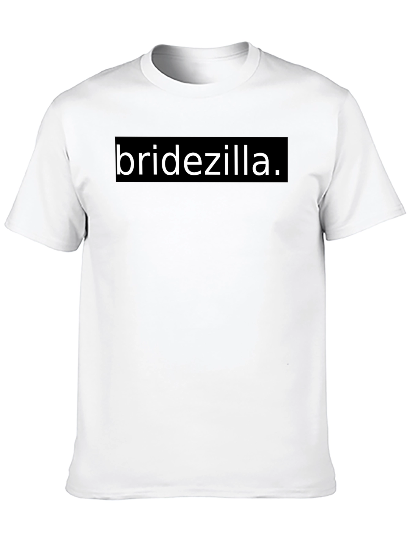 Black Bridezilla T-Shirt - Black Cotton Blend view 10
