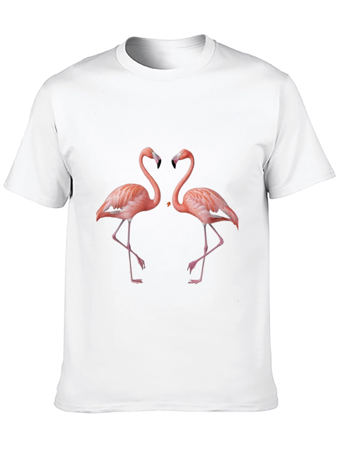 Black Flamingo Love Graphic Tee - Black view 10