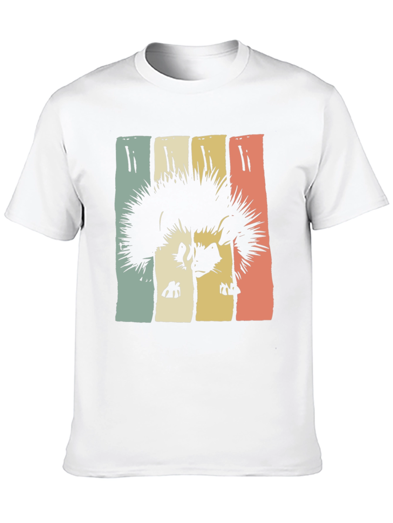 Black Retro Hedgehog Graphic Tee view 10