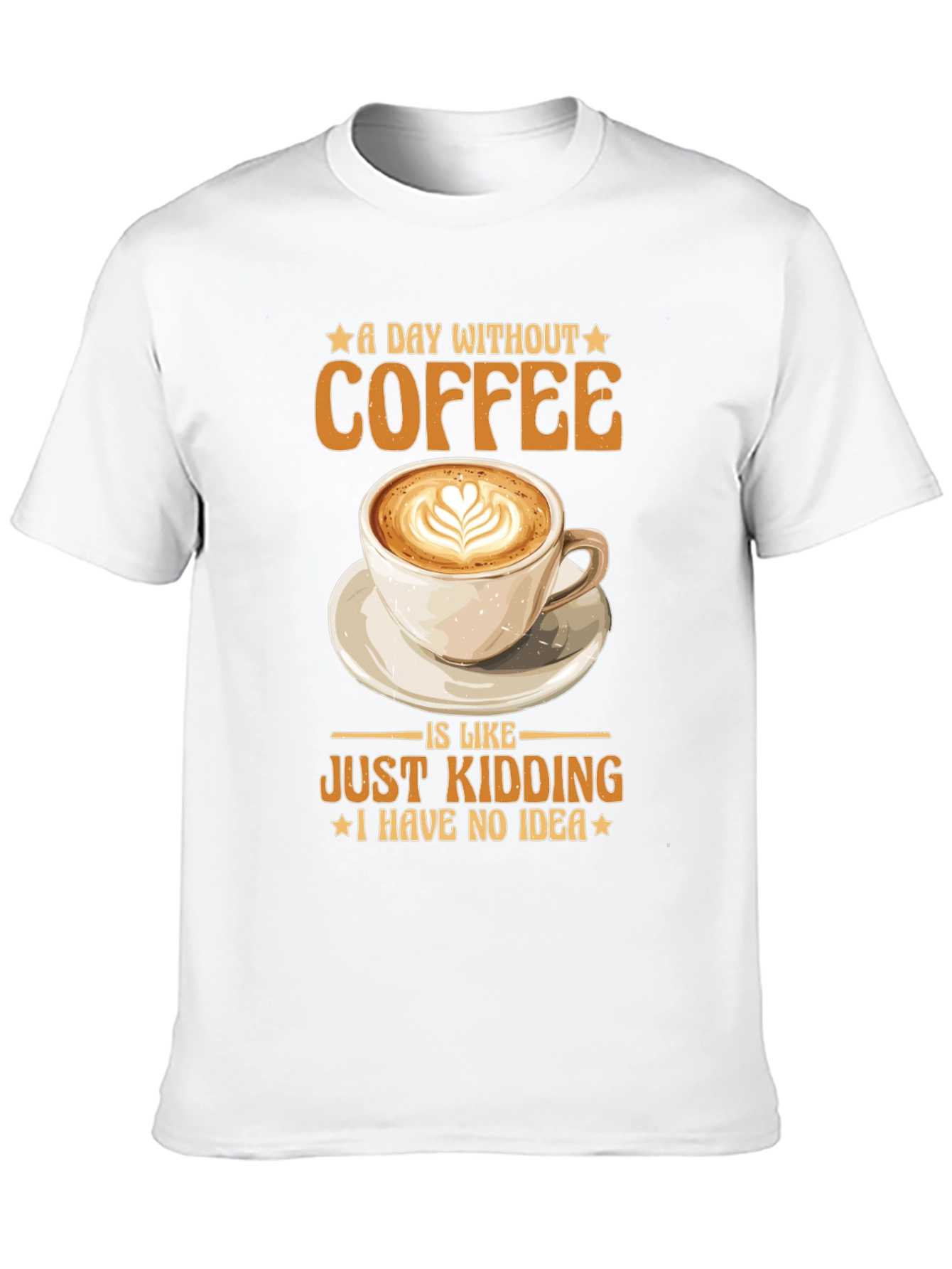 Black Coffee Lover T-Shirt - Funny Coffee Tee view 10