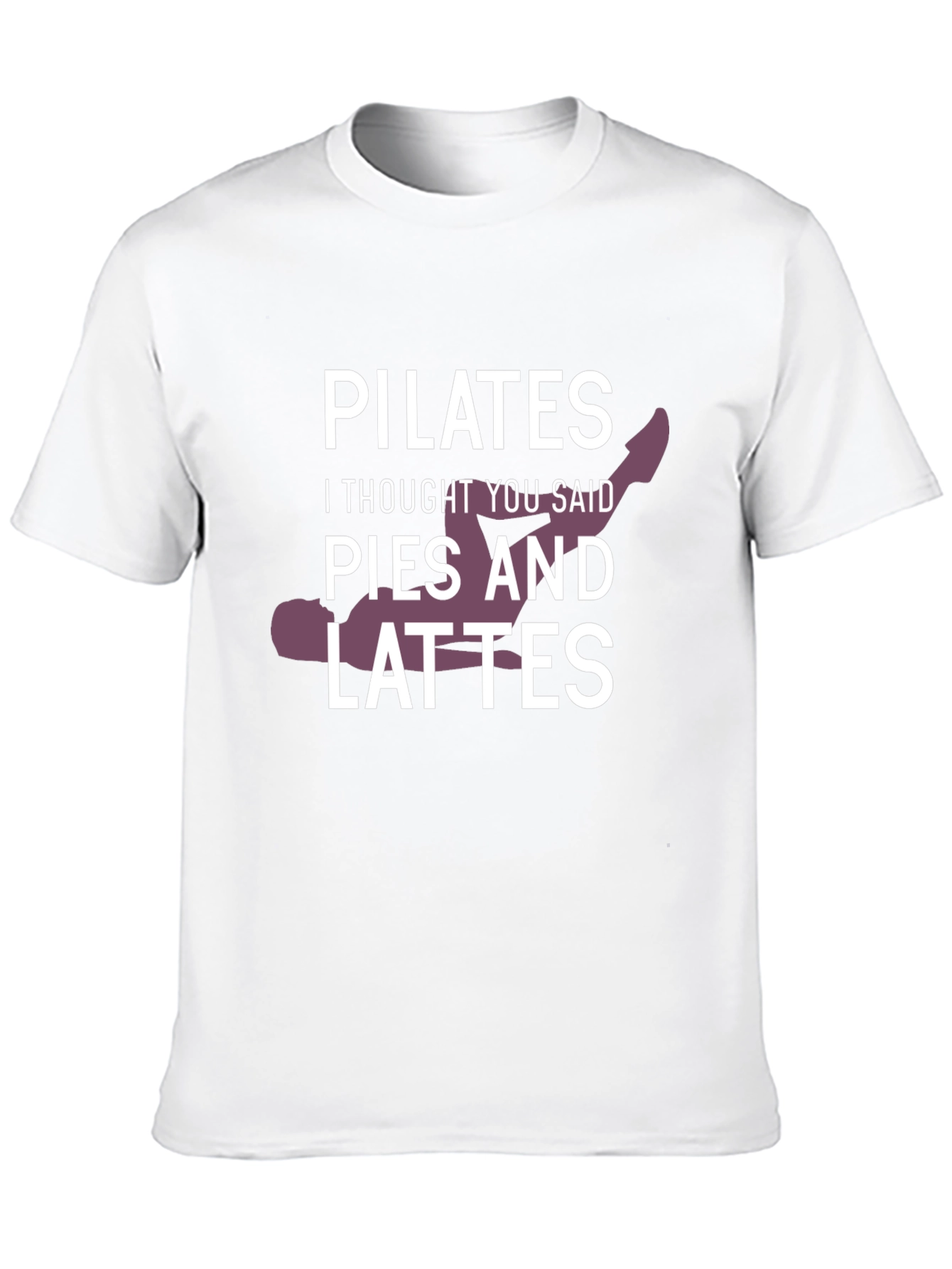 Black Pilates vs. Pies & Lattes Graphic Tee view 10