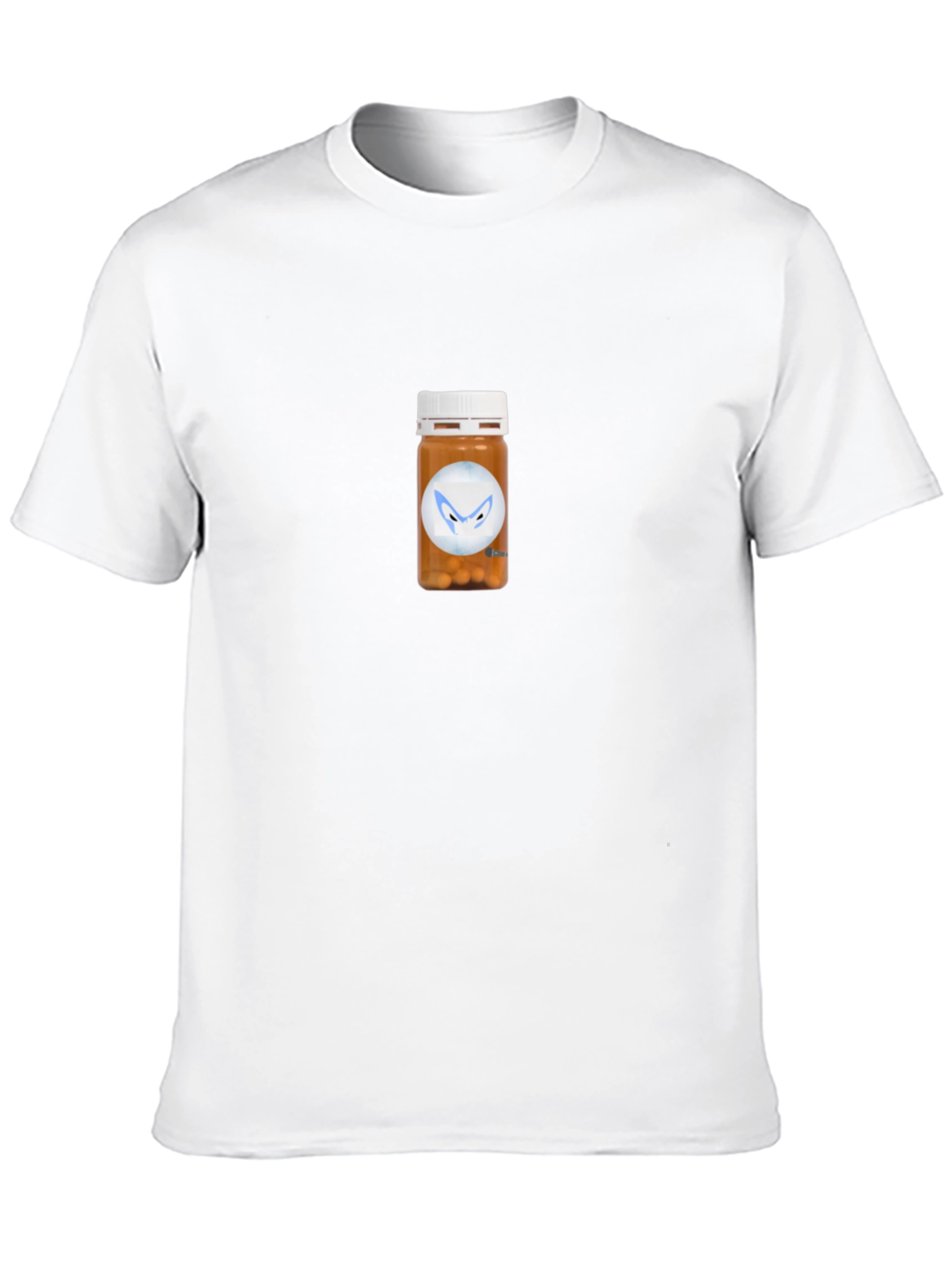 Black Pill Bottle Graphic T-Shirt - Funky Tee view 10