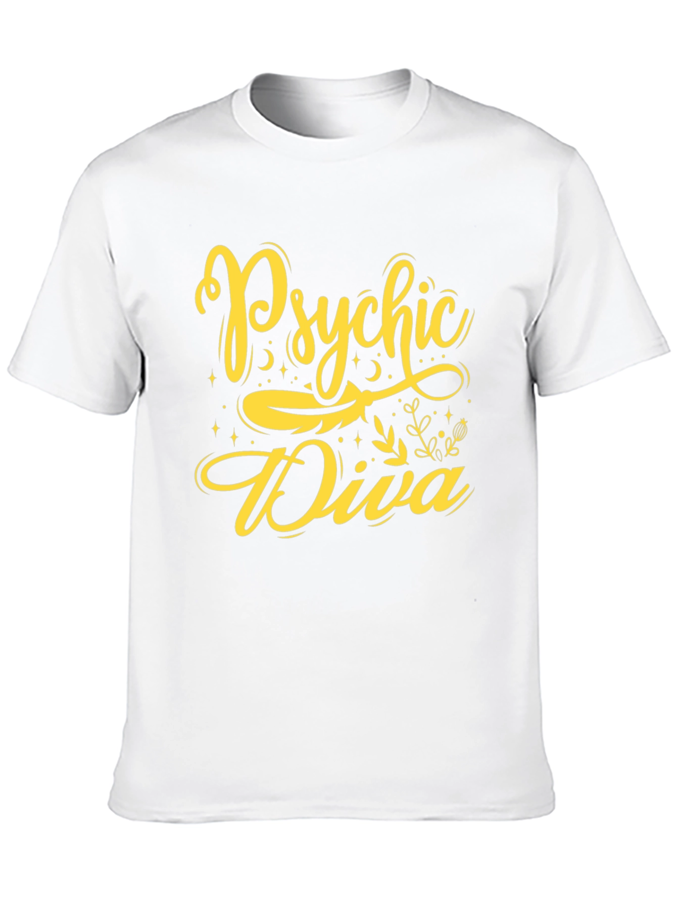 Black Psychic Diva Black Graphic Tee view 10
