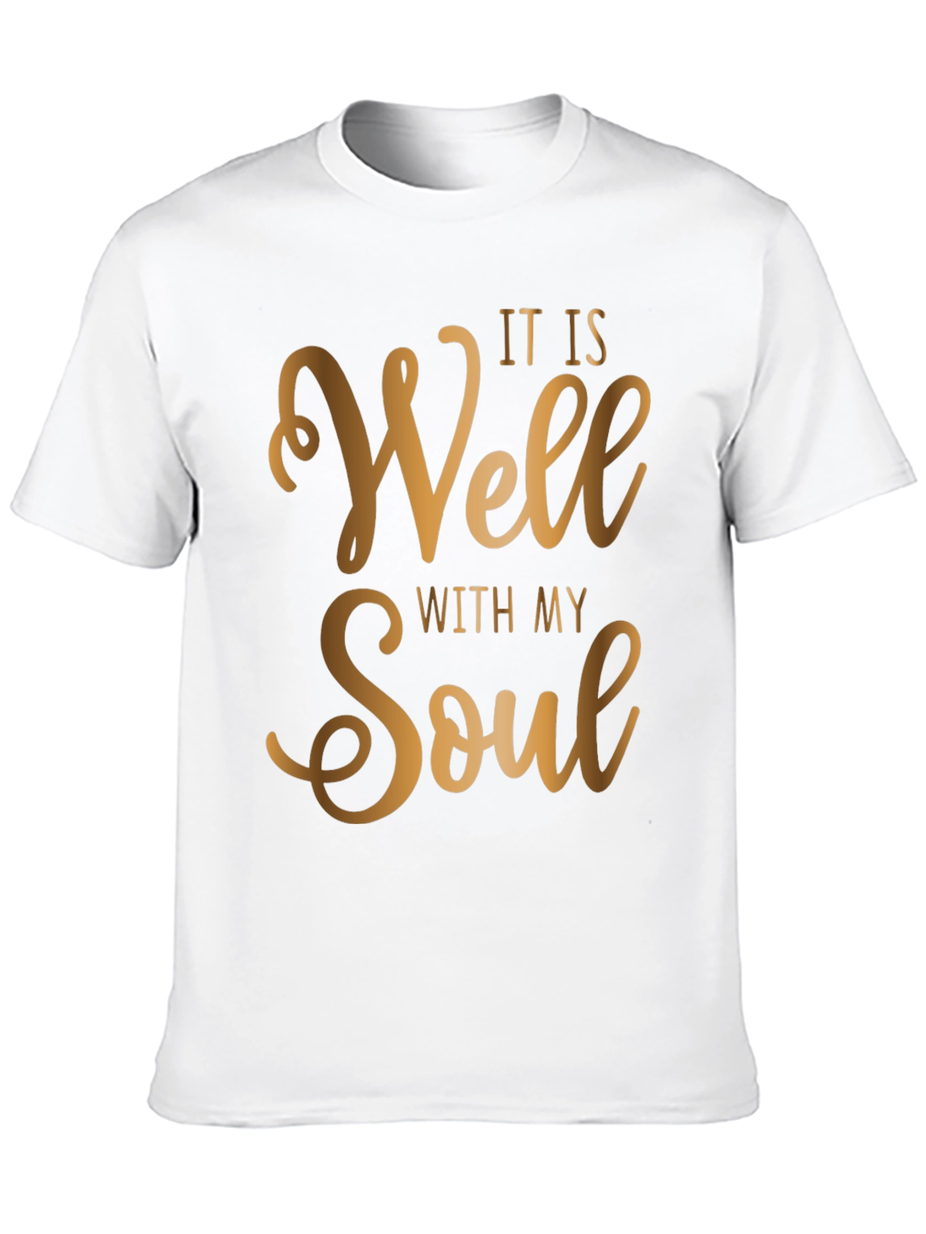 Black It is Well With My Soul T-Shirt view 10