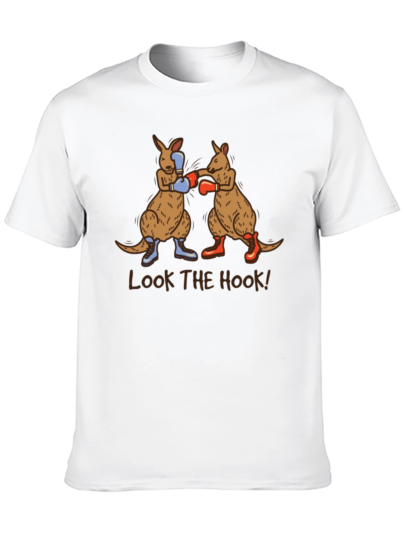 Black Boxing Kangaroos T-Shirt - Look the Hook! view 10