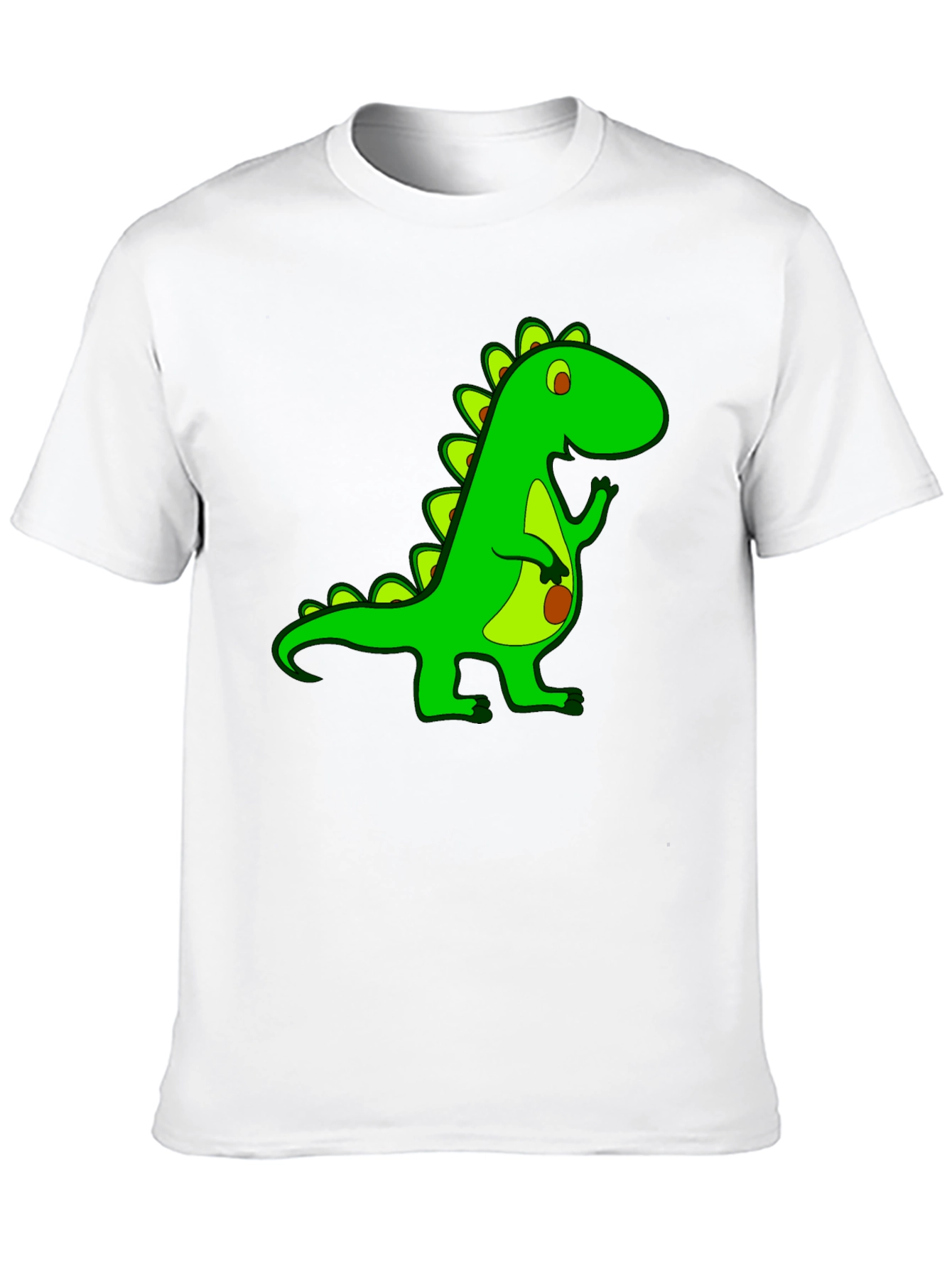 Black Dino Graphic Tee - Cool Cartoon Dinosaur T-Shirt view 10