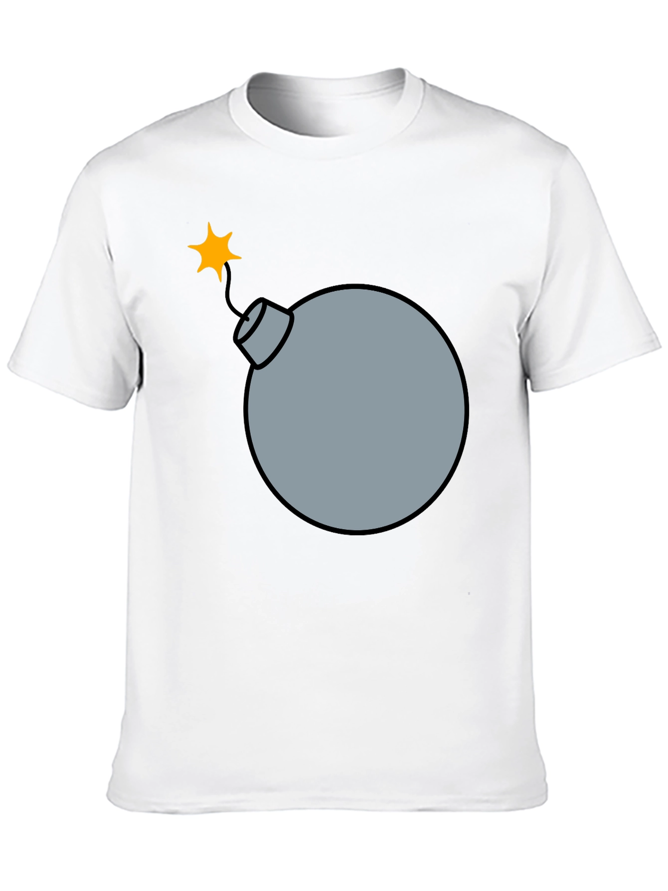 Black Bomb Graphic Tee - Explosive Style view 10