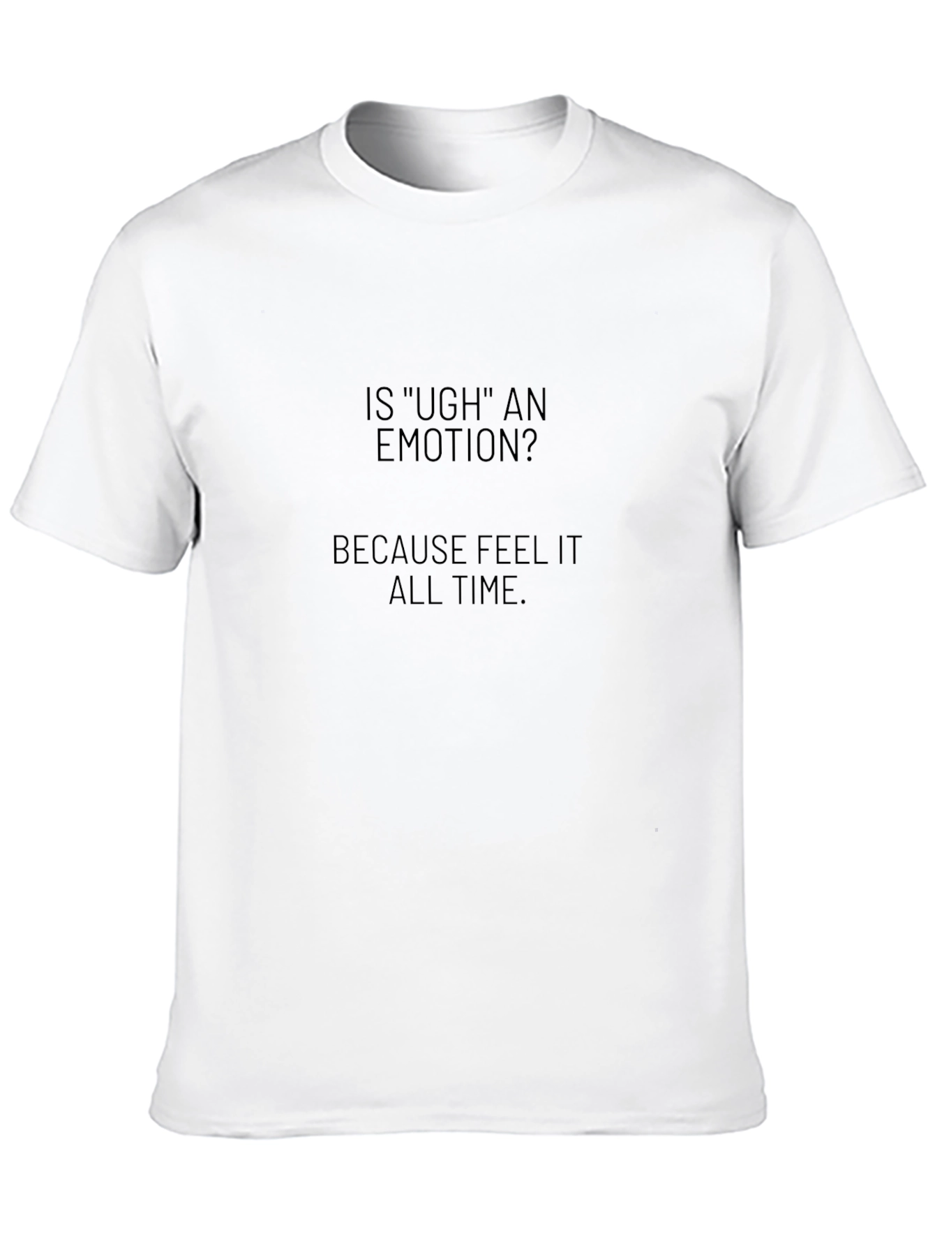 Black Ugh Emotion Black Tee view 10