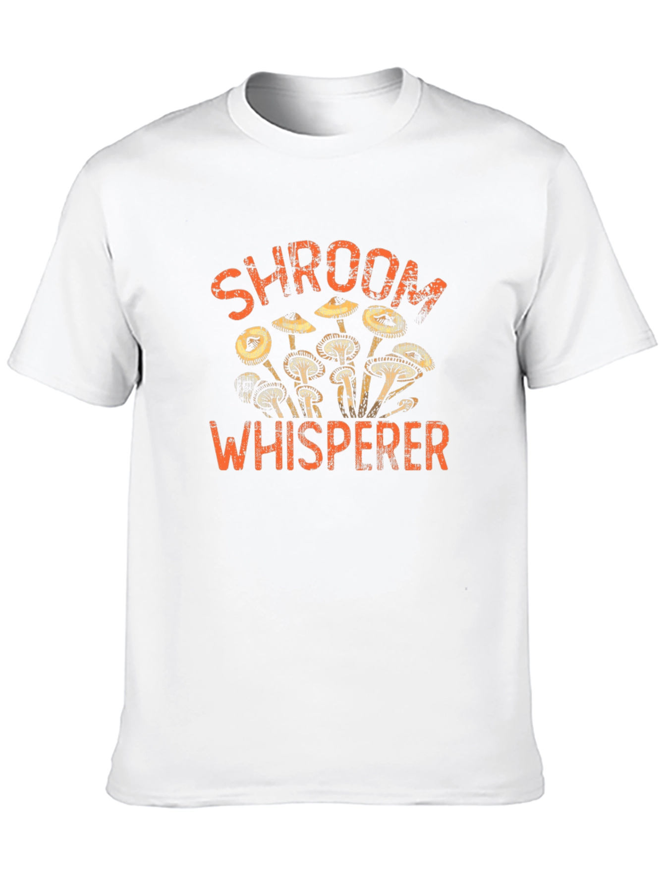 Black Shroom Whisperer Graphic Tee - Black Cotton T-Shirt view 10
