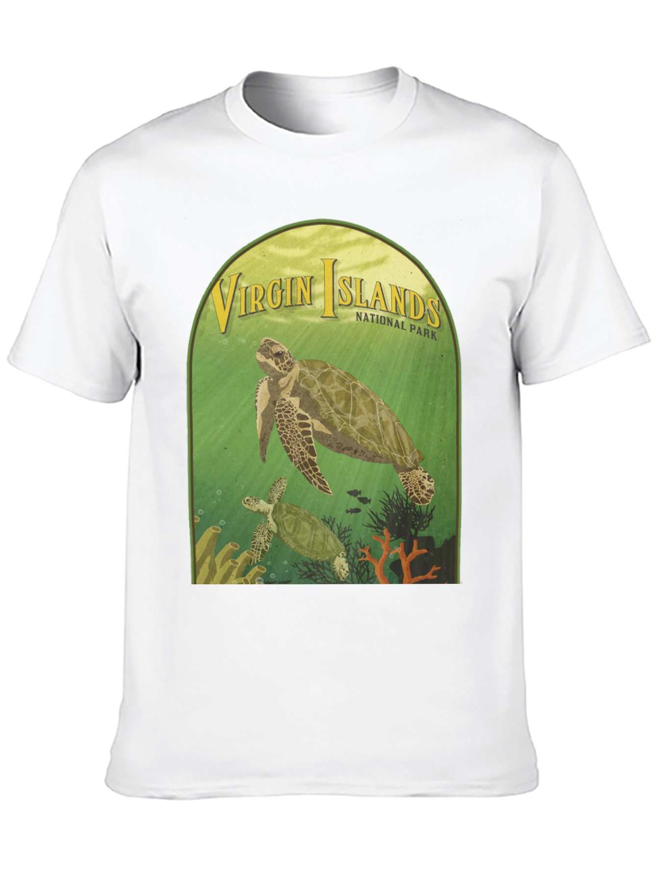 Virgin Islands National Park Turtle T-Shirt - 10
