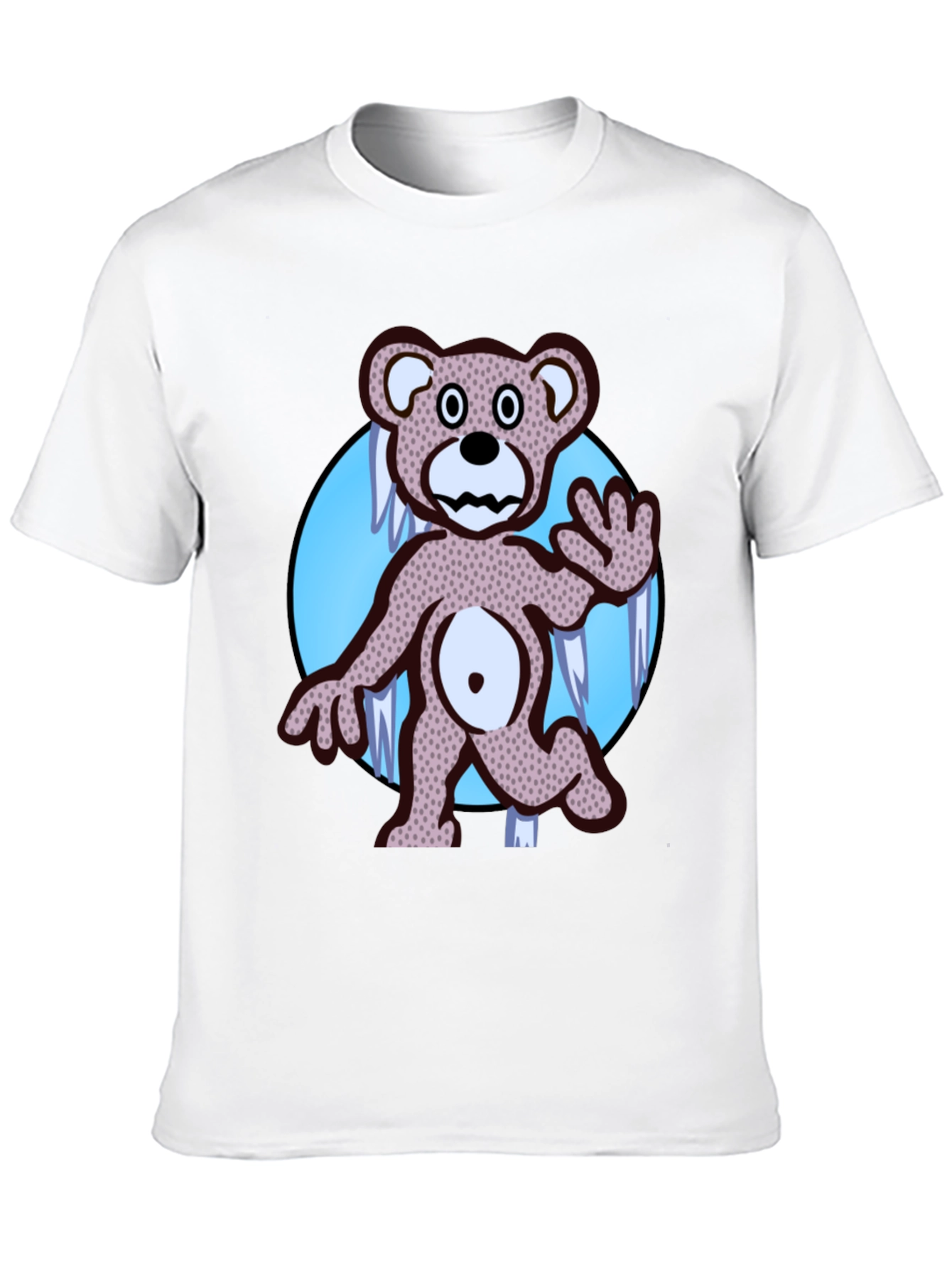 Black Dancing Bear Graphic Tee - Grateful Dead Inspired view 10