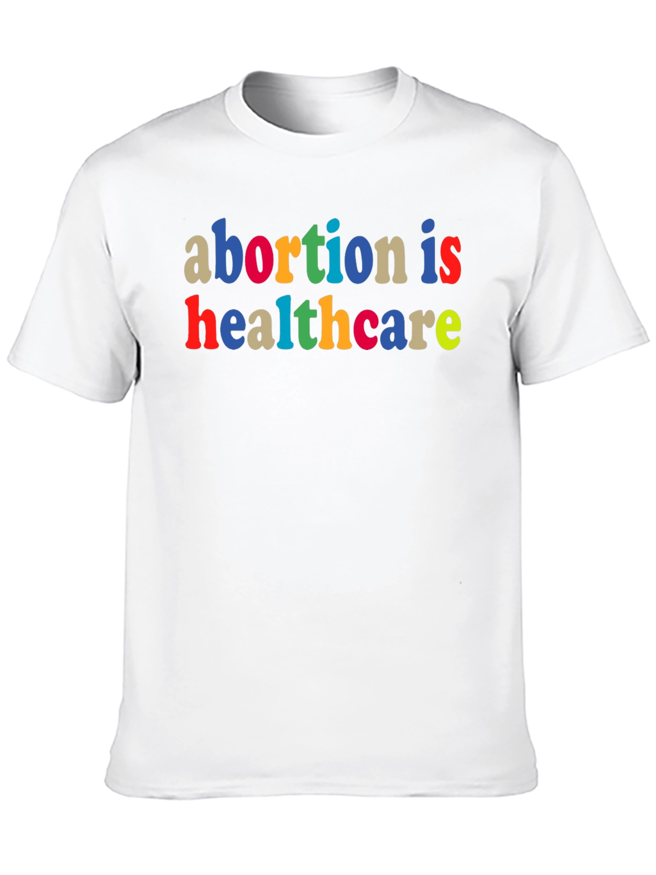 Black Abortion is Healthcare Tee - Pro Choice Shirt view 10