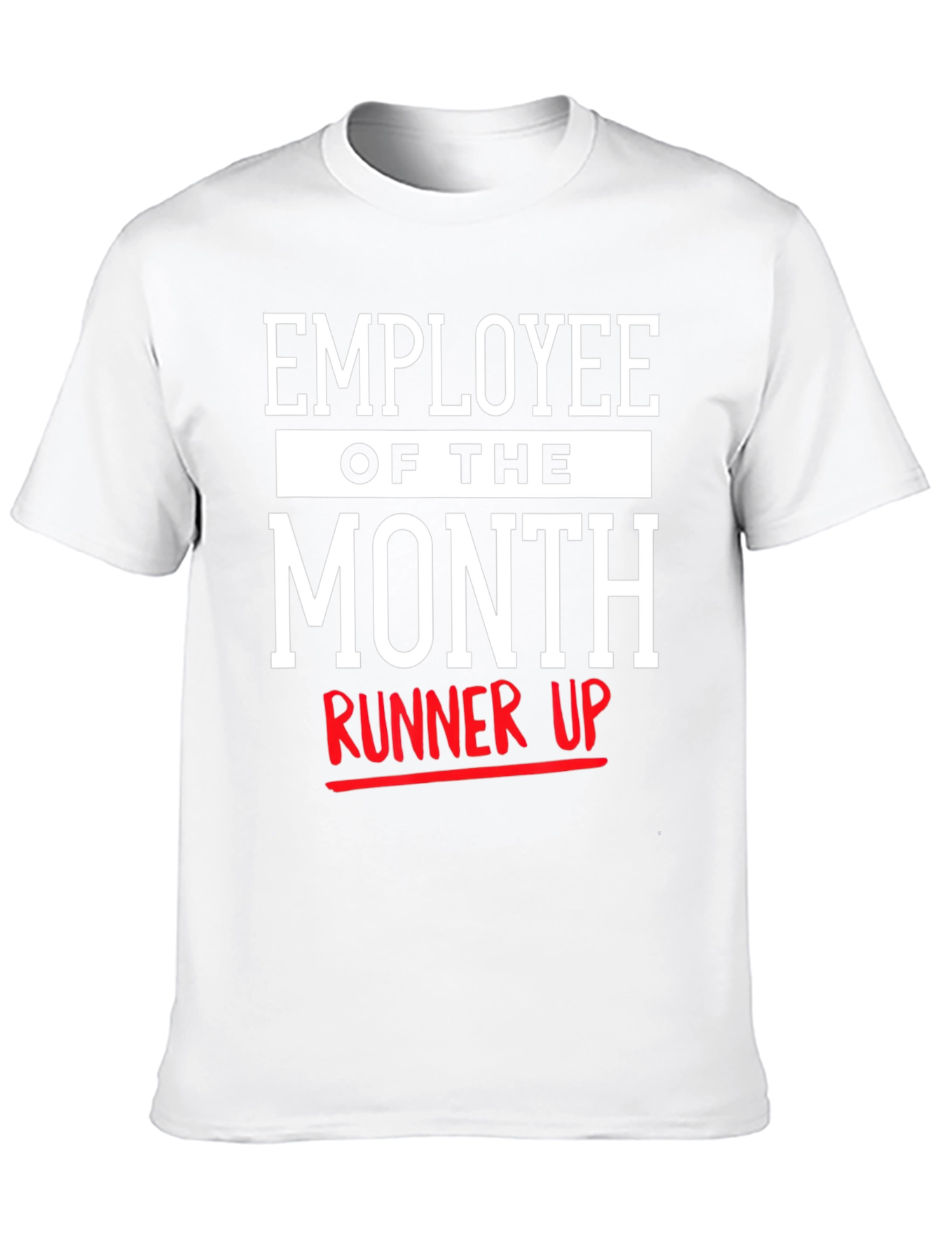 Black Employee of the Month Runner Up Black T-Shirt view 10