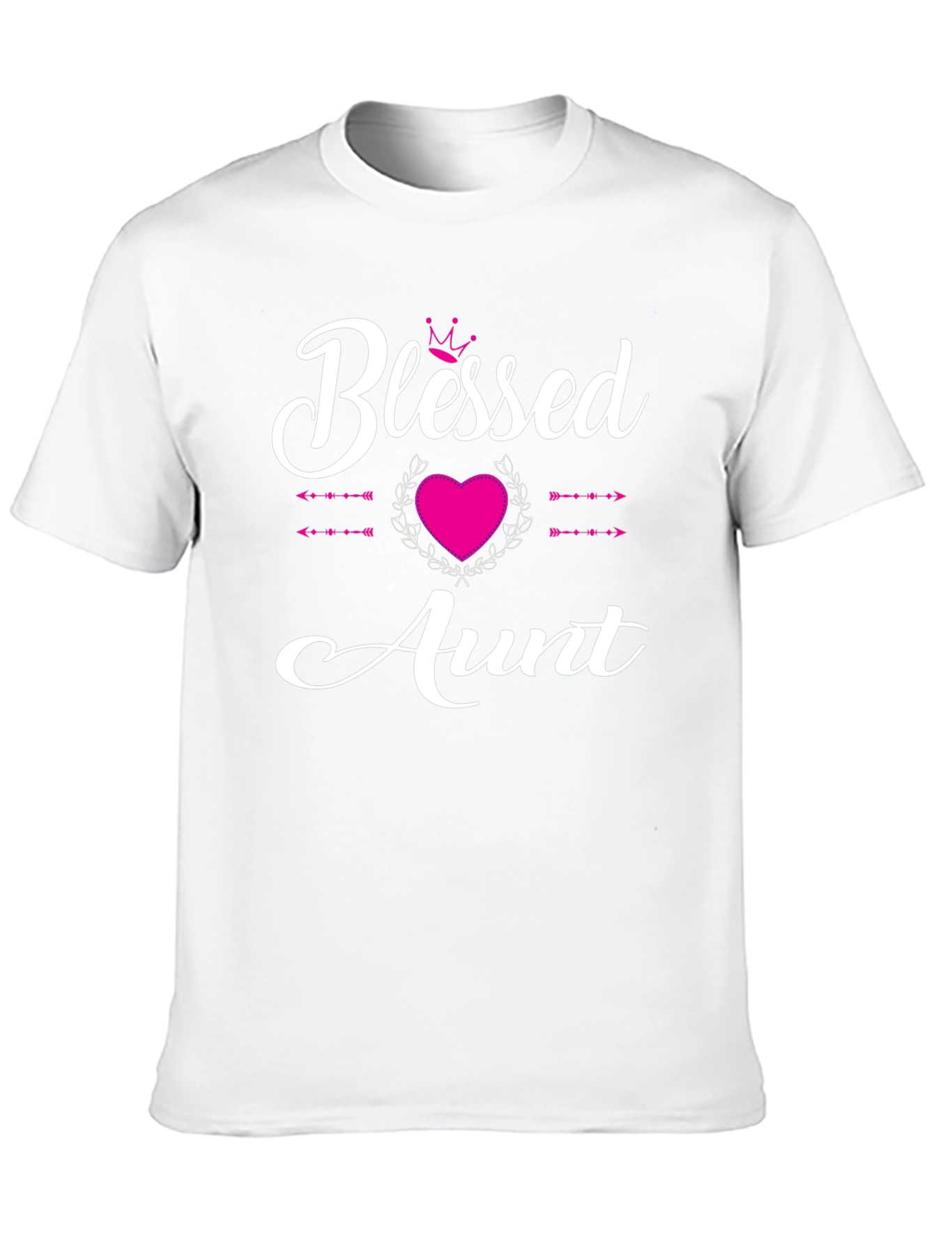 Black Blessed Aunt T-Shirt - Cute Family Gift view 10