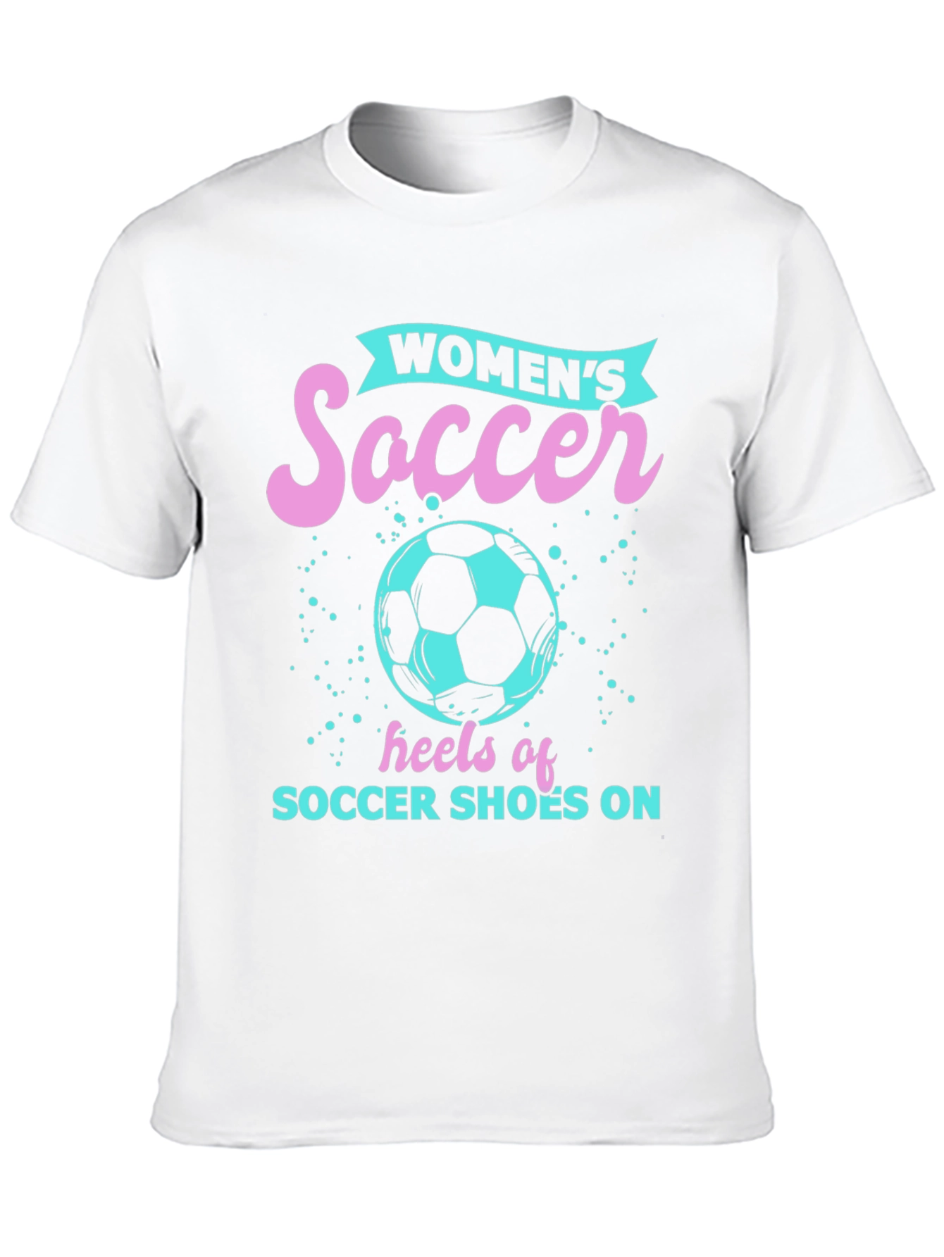 Women's Soccer Heels Graphic Tee - 10