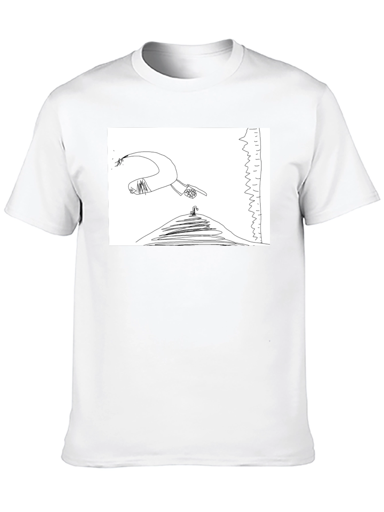Black Surreal Graphic Tee - The Fall view 10