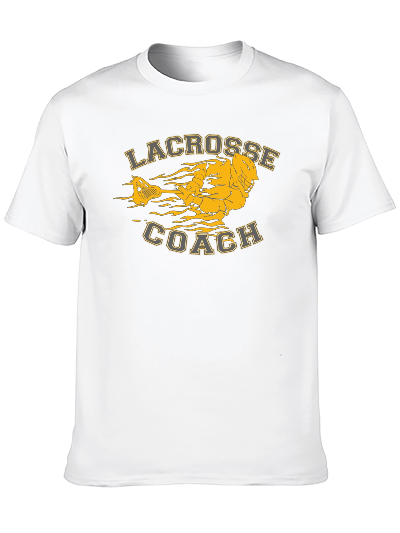 Black Lacrosse Coach Graphic Tee view 10