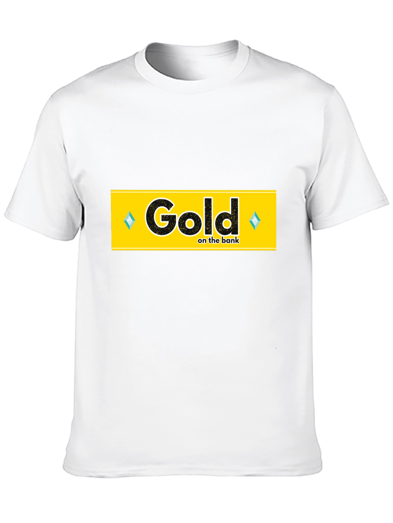 Black Gold on the Bank T-Shirt - Black view 10