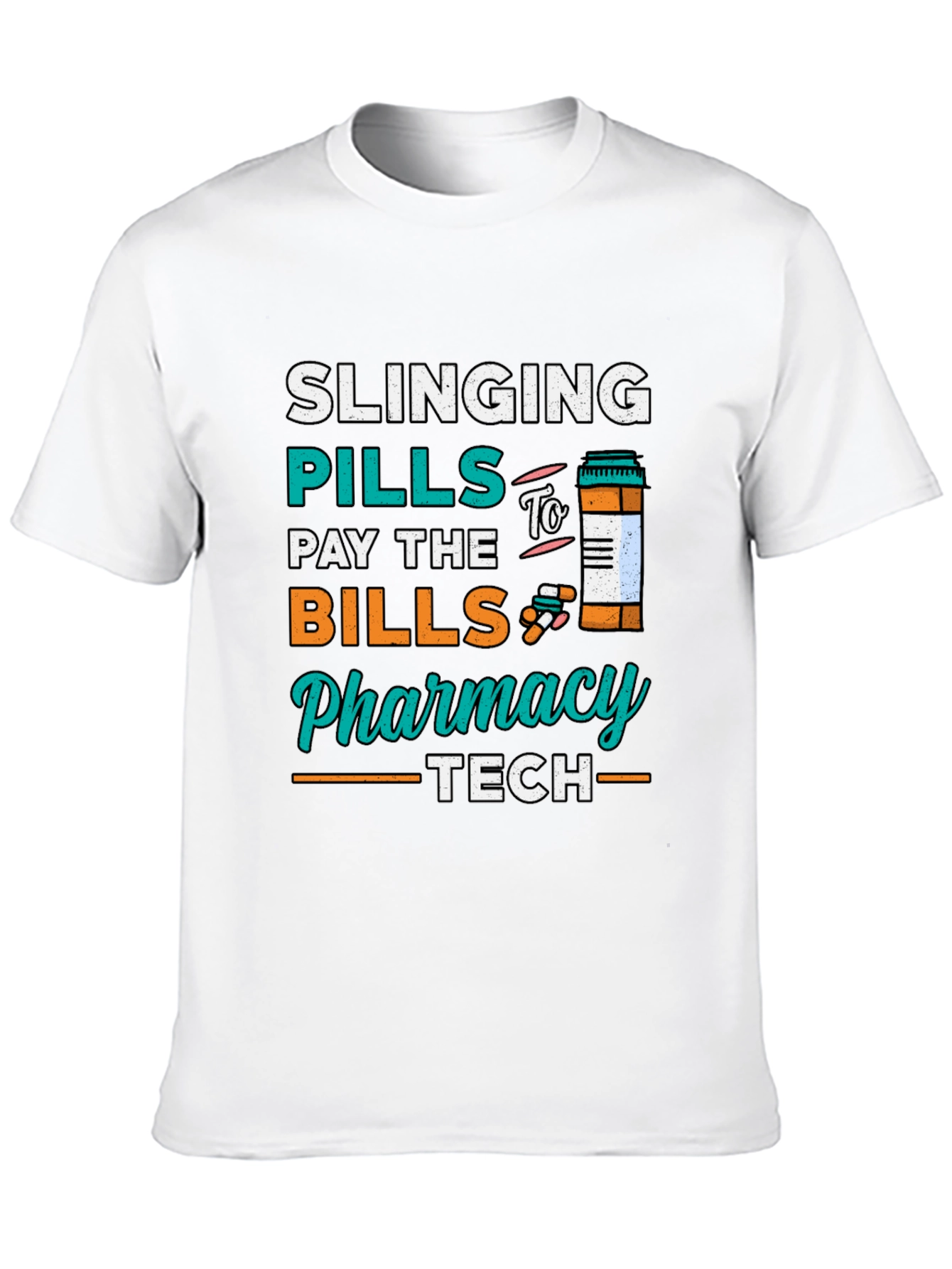 Black Pharmacy Tech T-Shirt - Slinging Pills view 10