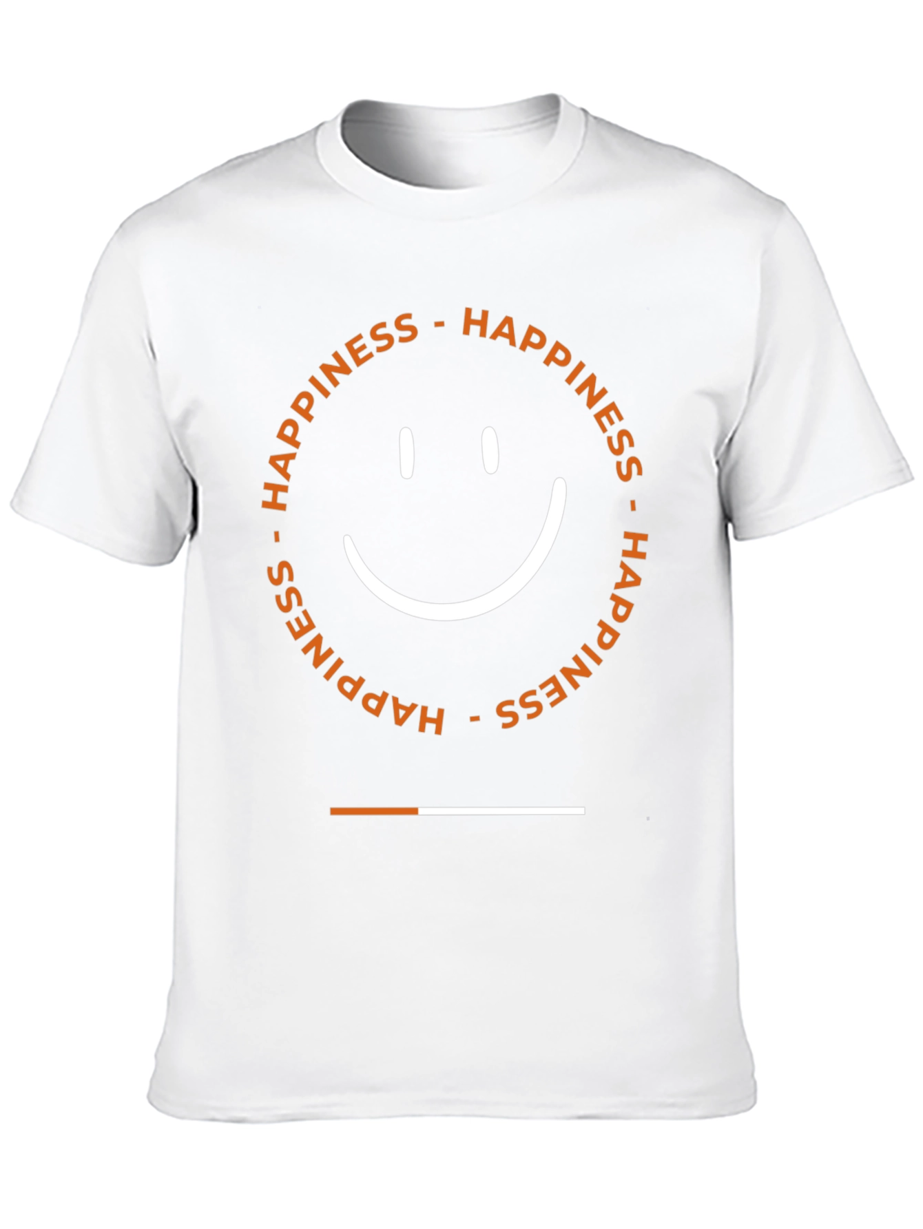 Black Happiness Smiley Face Graphic Tee - Black Cotton Blend view 10