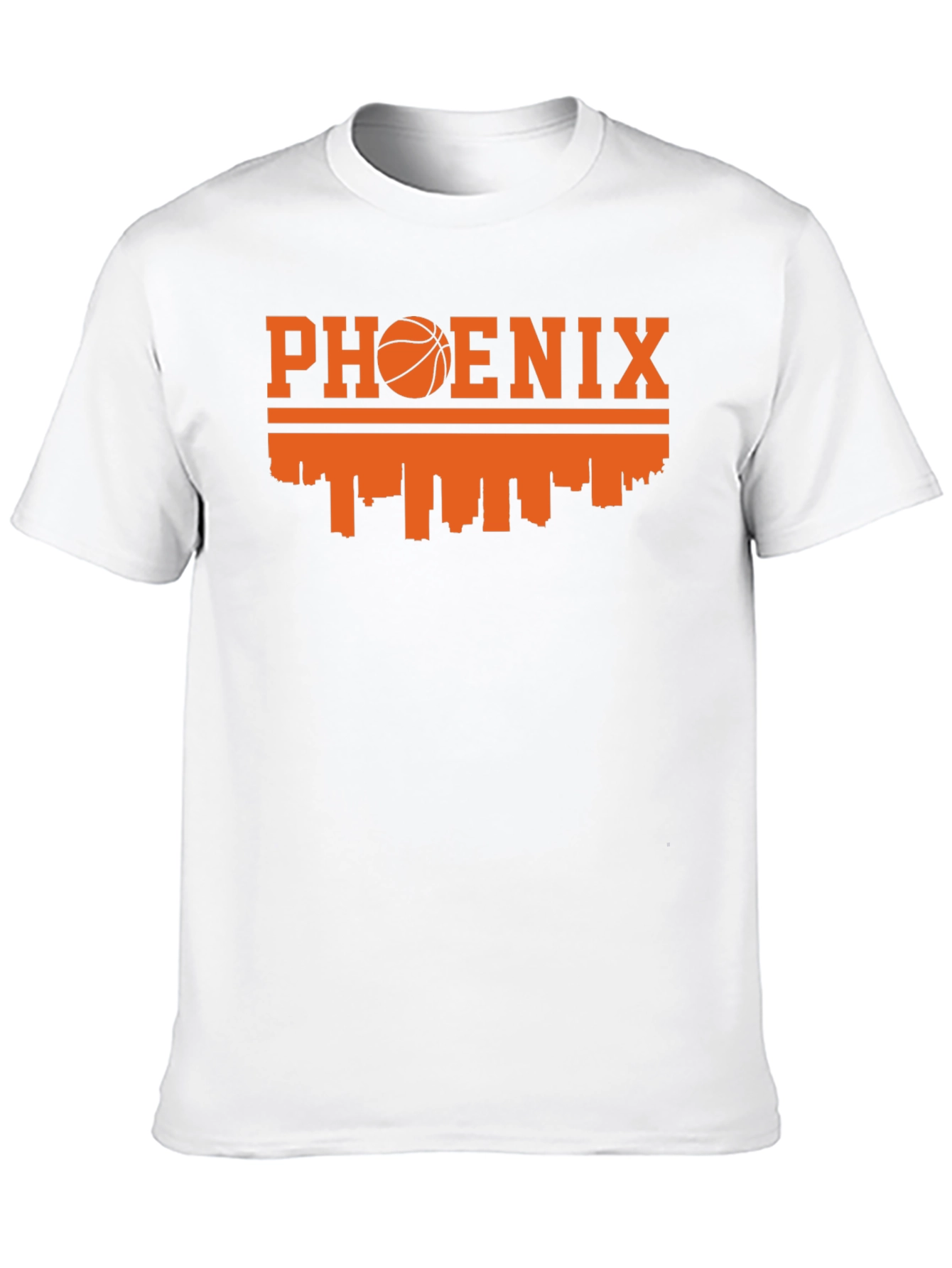 Black Phoenix Skyline Basketball Graphic Tee view 10