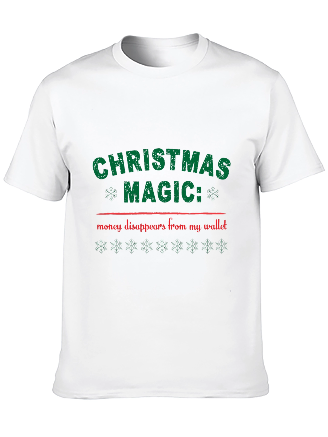 Black Christmas Magic T-Shirt: Money Disappears! view 10
