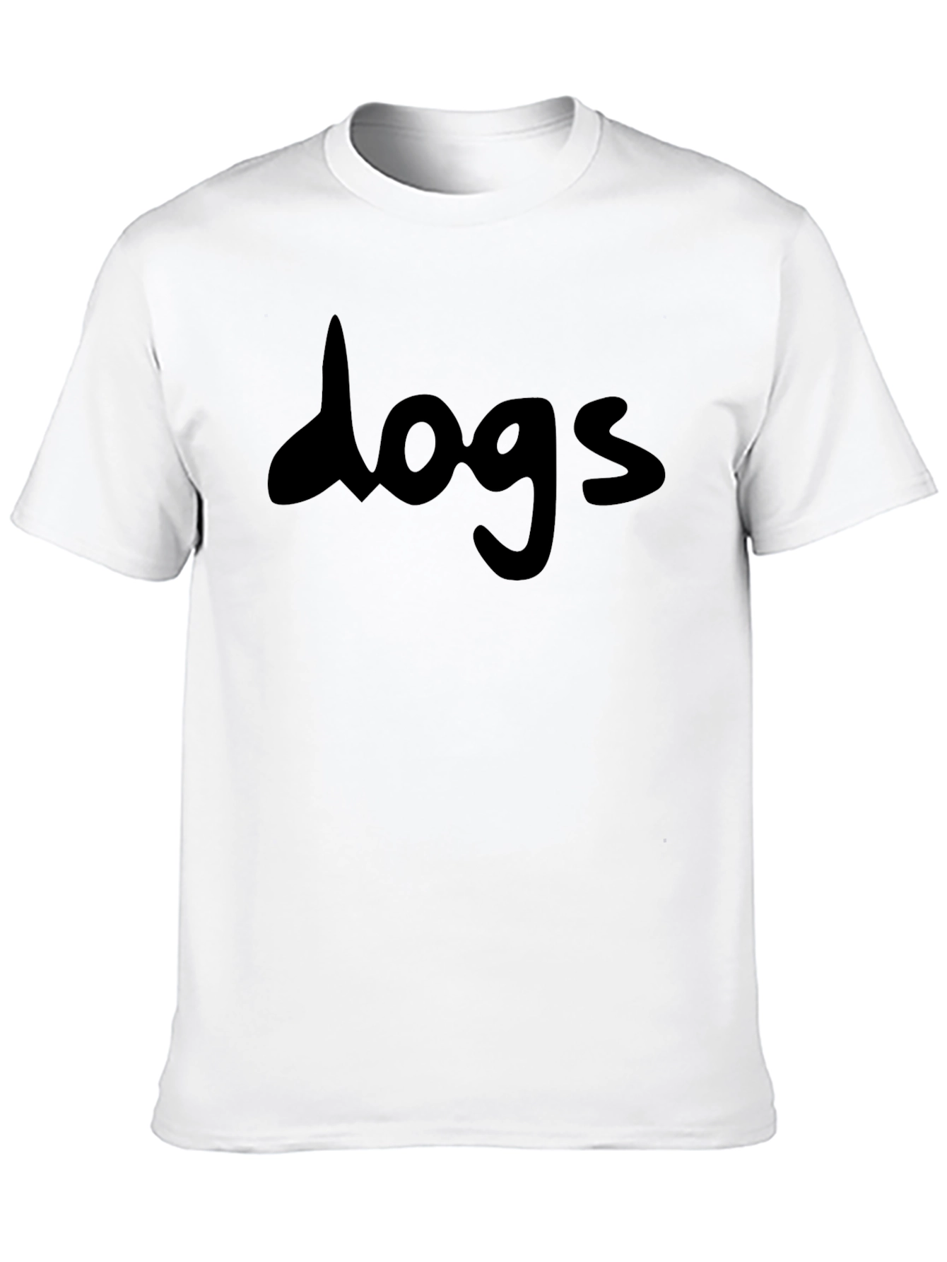 Black Dogs Graphic T-Shirt - Casual Black Tee view 10