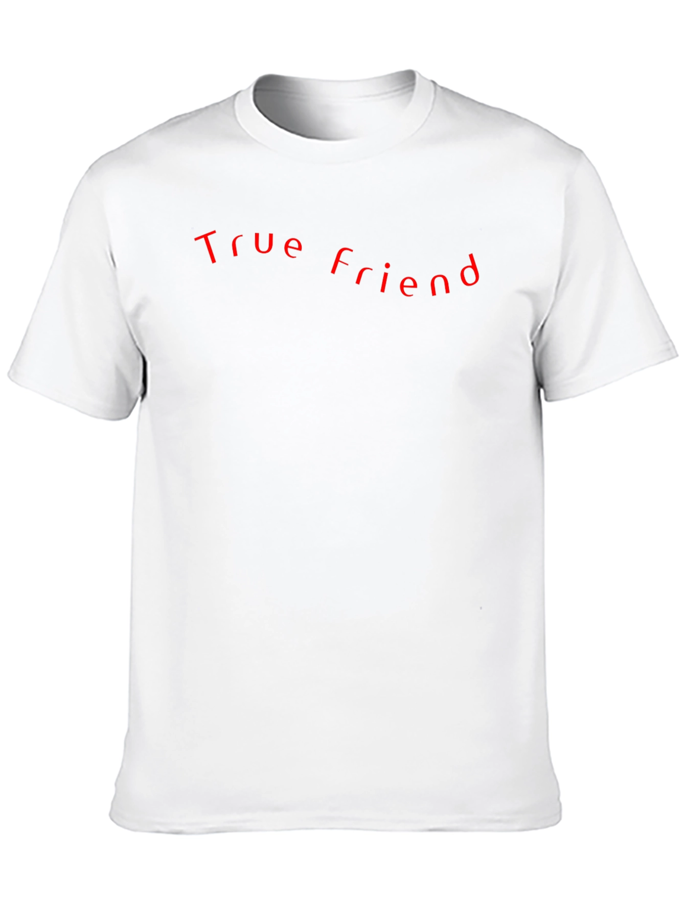 Black True Friend Black Graphic Tee view 10
