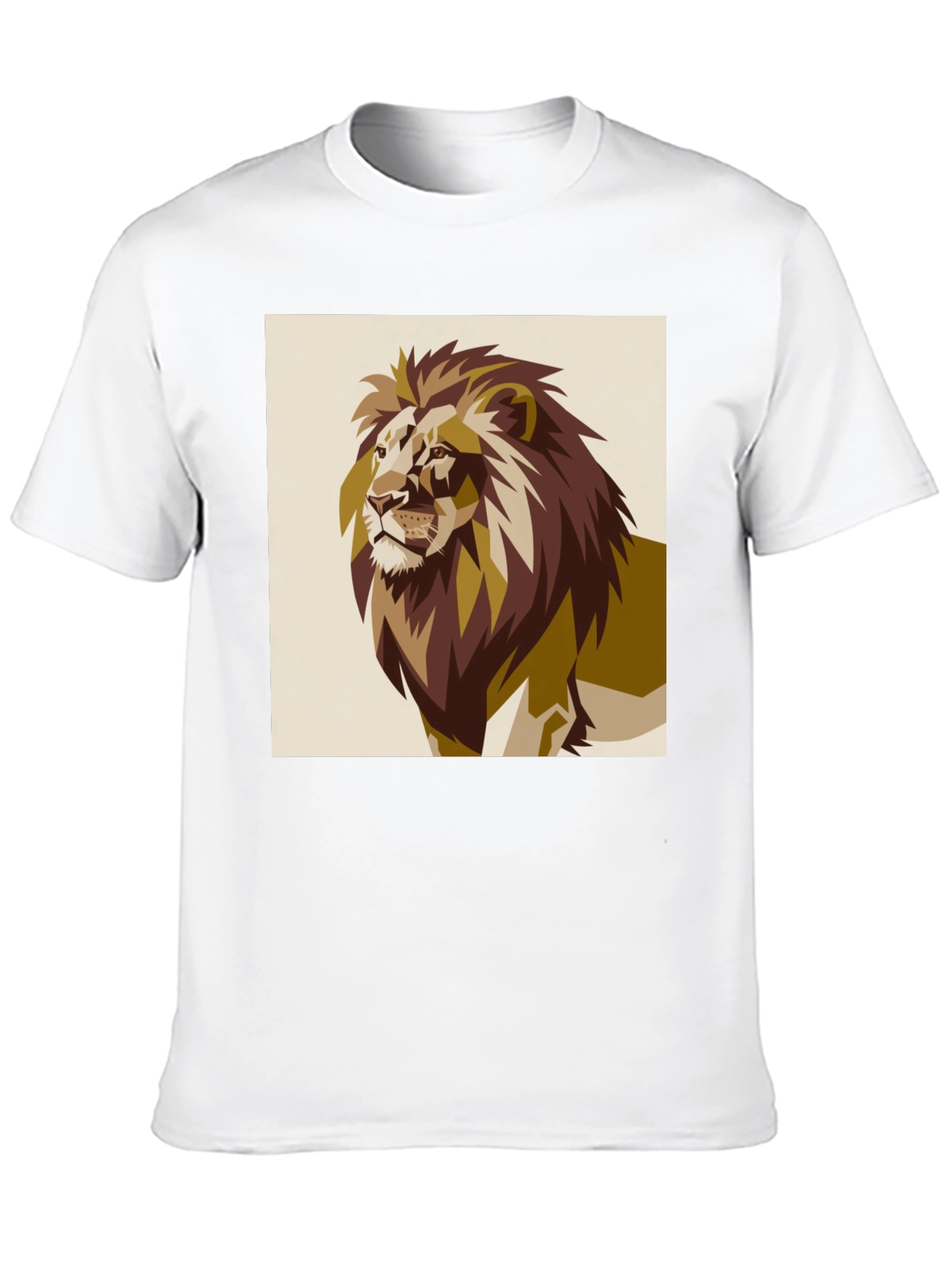 Black Lion Graphic Tee - Bold Animal Print view 10
