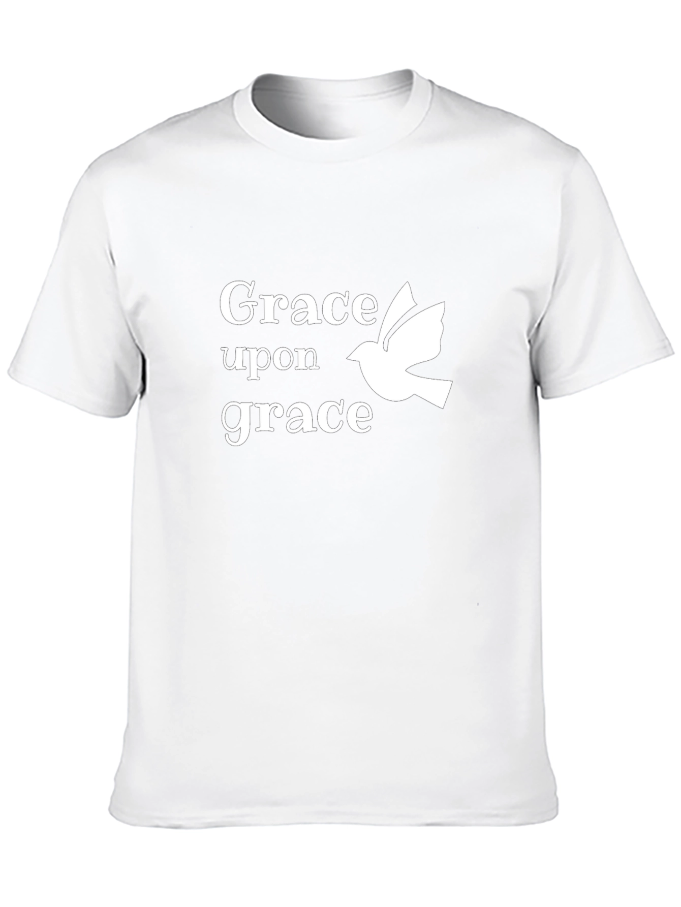 Black Grace Upon Grace Black Graphic T-Shirt view 10