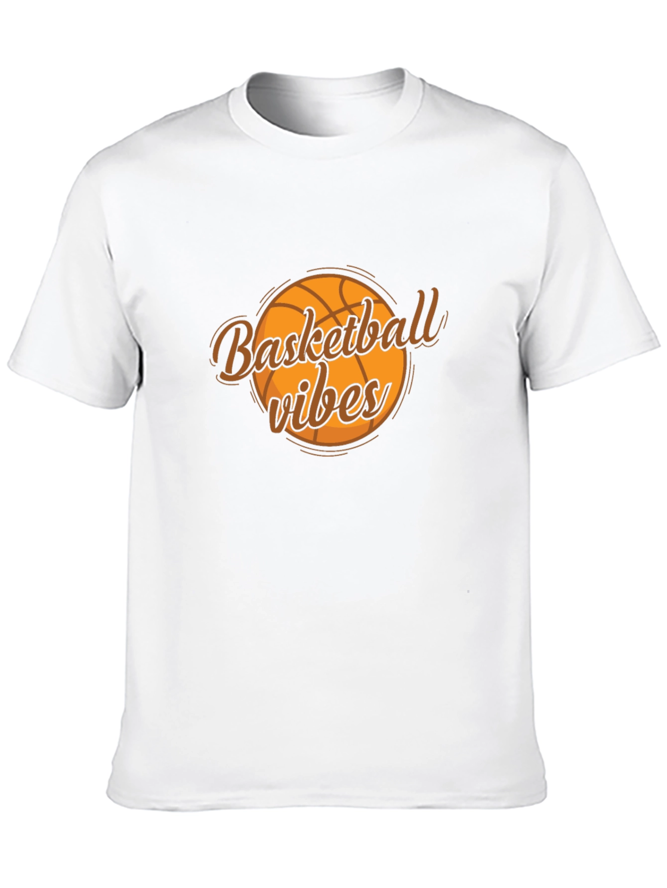 Black Basketball Vibes Graphic Tee - Cool & Casual view 10