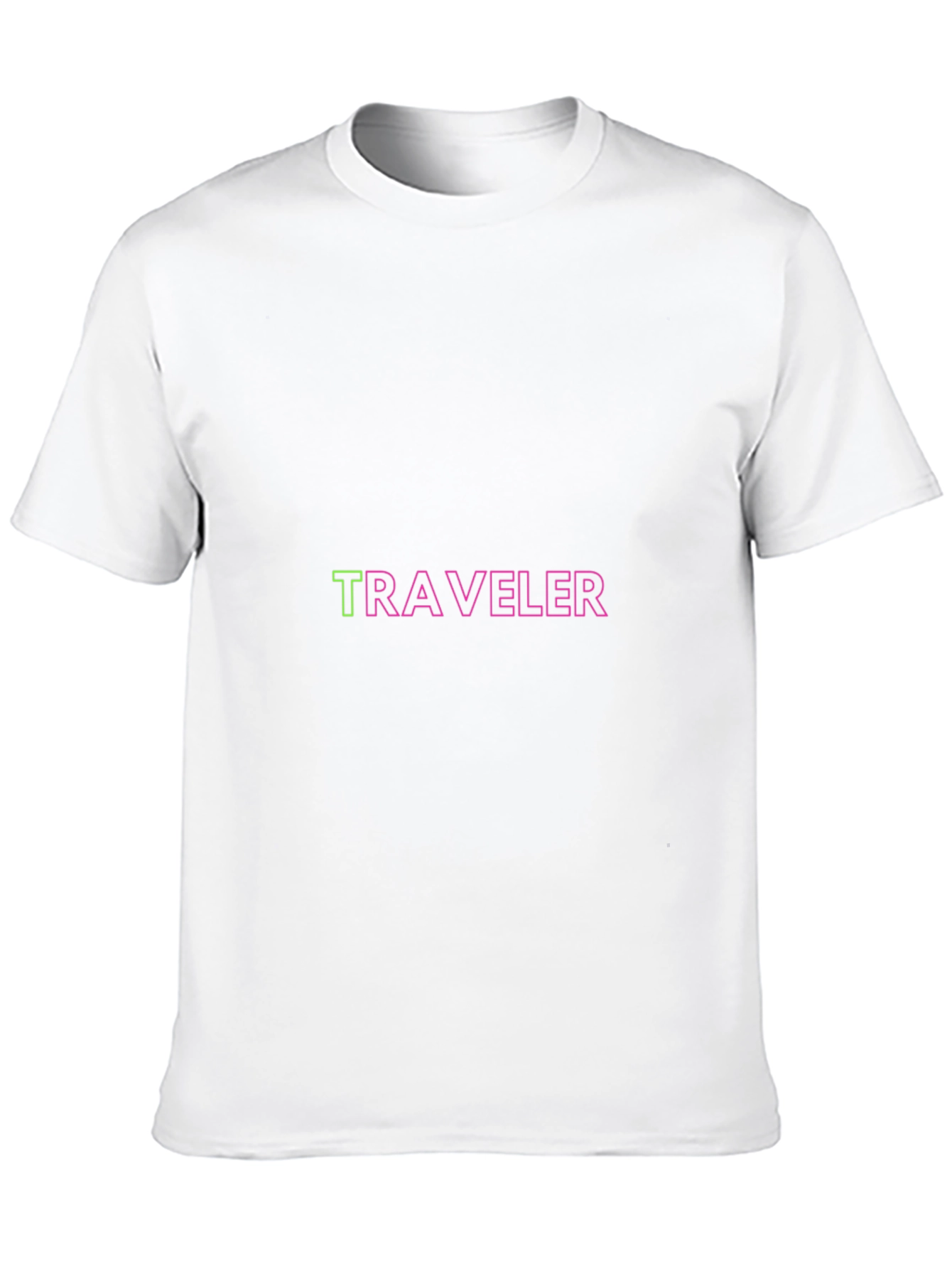 Black Traveler Graphic Tee - Stylish Black T-Shirt view 10