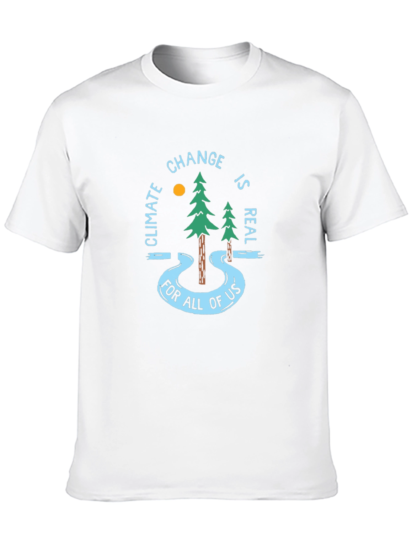 Black Climate Change T-Shirt - For All Of Us view 10