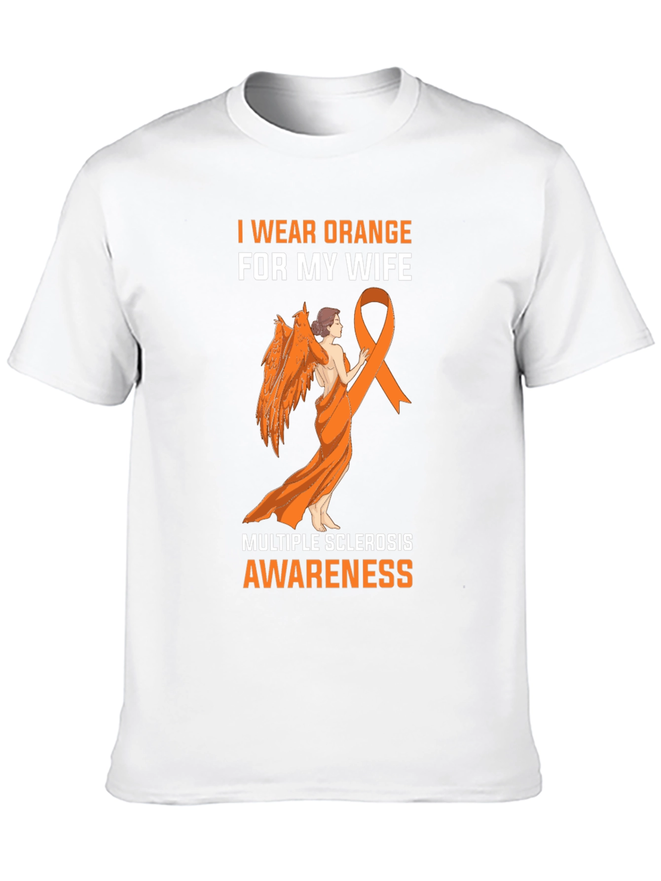 I Wear Orange for My Wife Awareness T-Shirt - 10