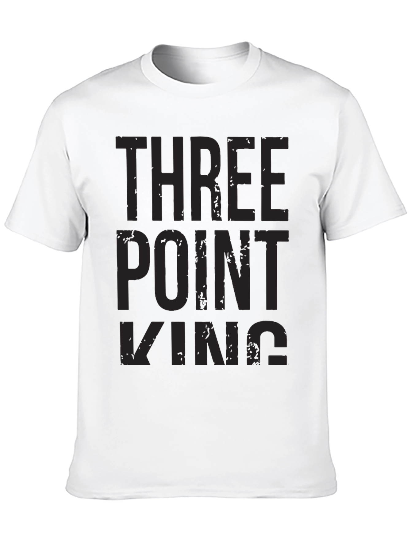 Black Three Point King Black T-Shirt view 10