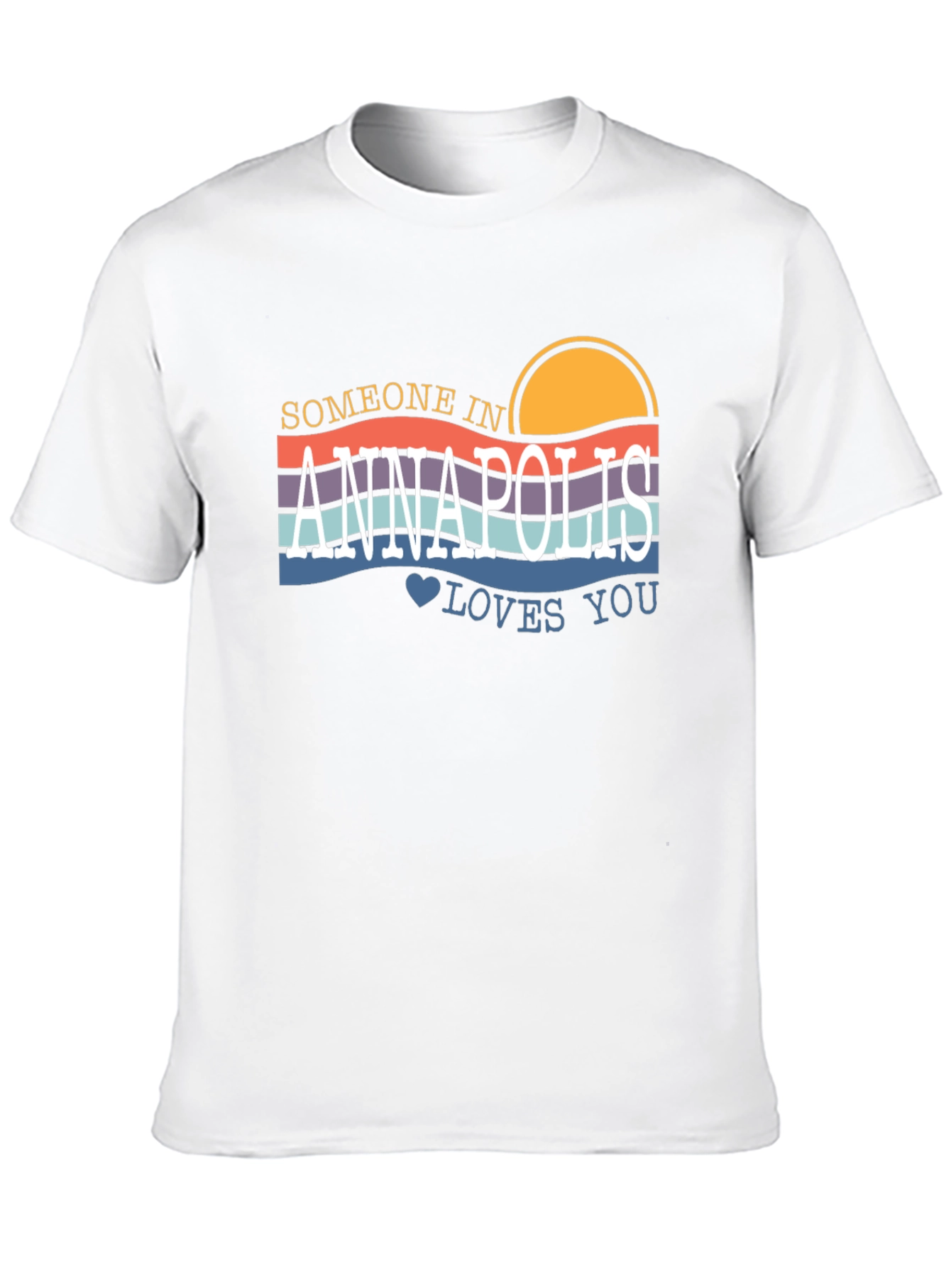 Black Annapolis Lover Graphic Tee - Trendy Design, Comfortable Fit view 10