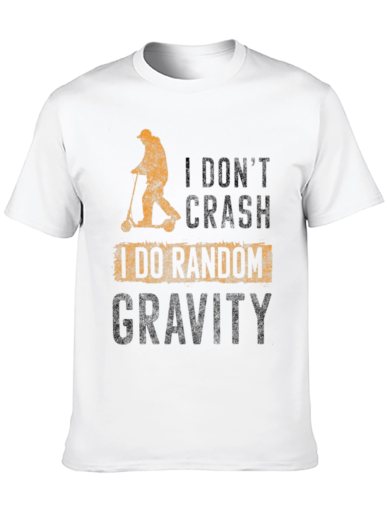 Black Random Gravity T-Shirt view 10