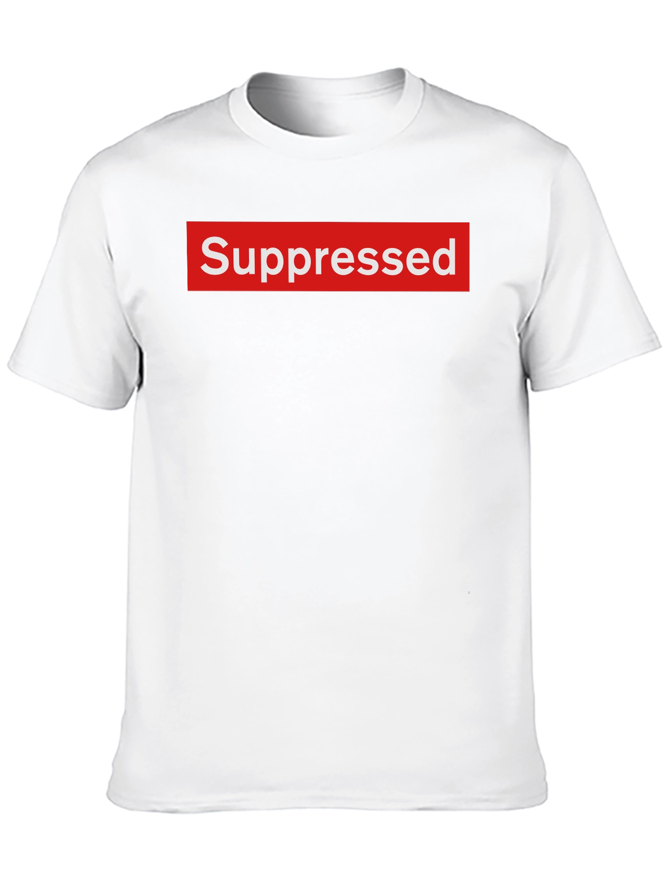 Black Suppressed Box Logo Graphic Tee view 10