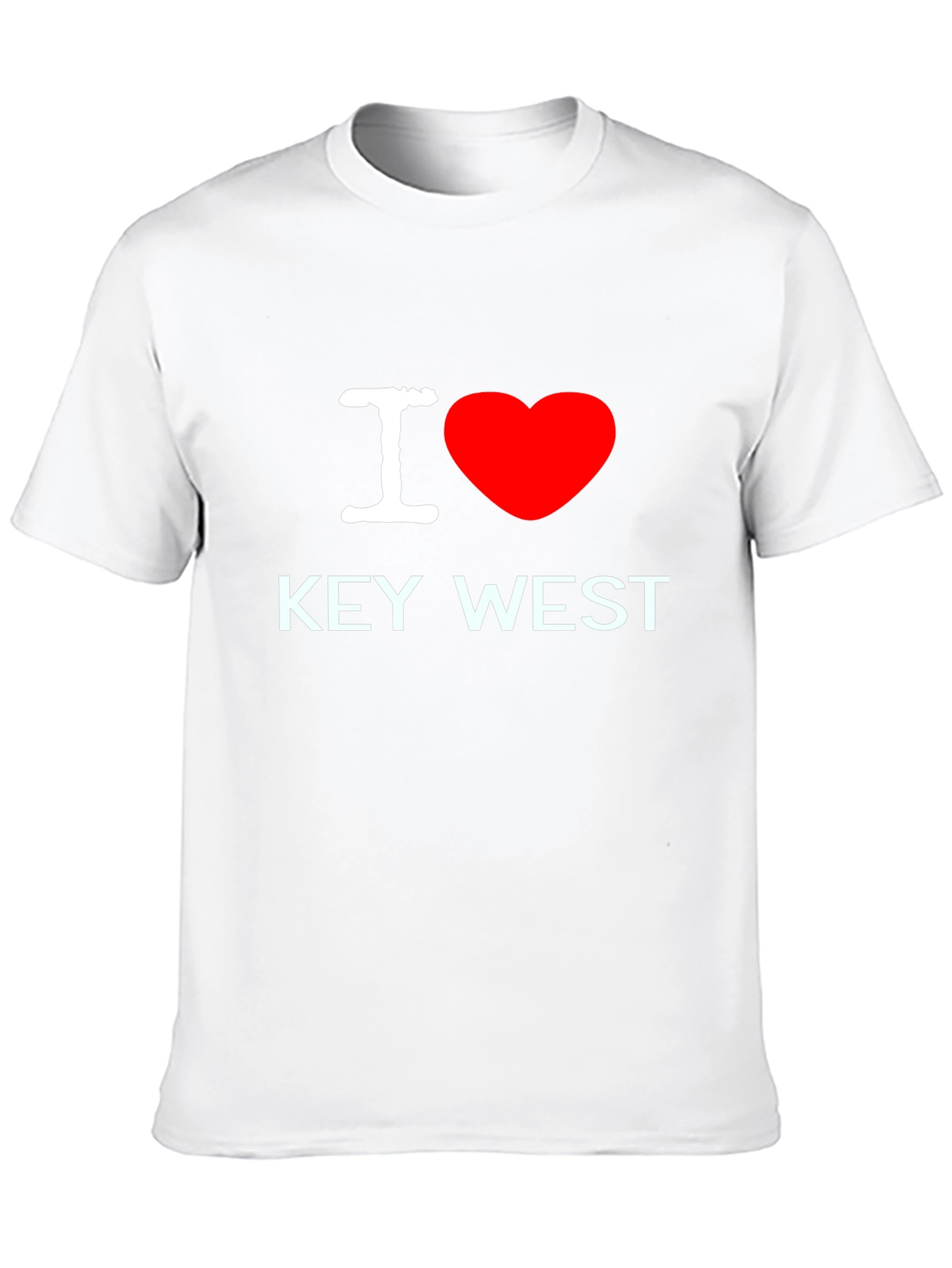Black I Love Key West Black T-Shirt view 10