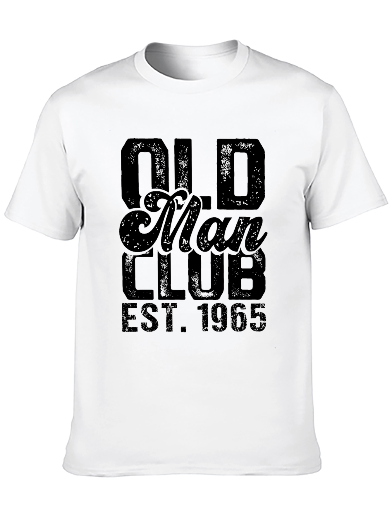 Black Old Man Club Est. 1965 Graphic Tee view 10