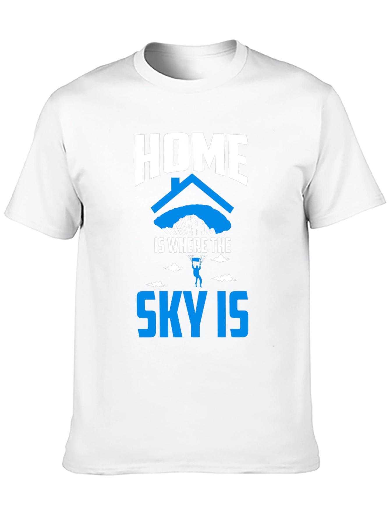 Black Home is Where the Sky Is T-Shirt view 10