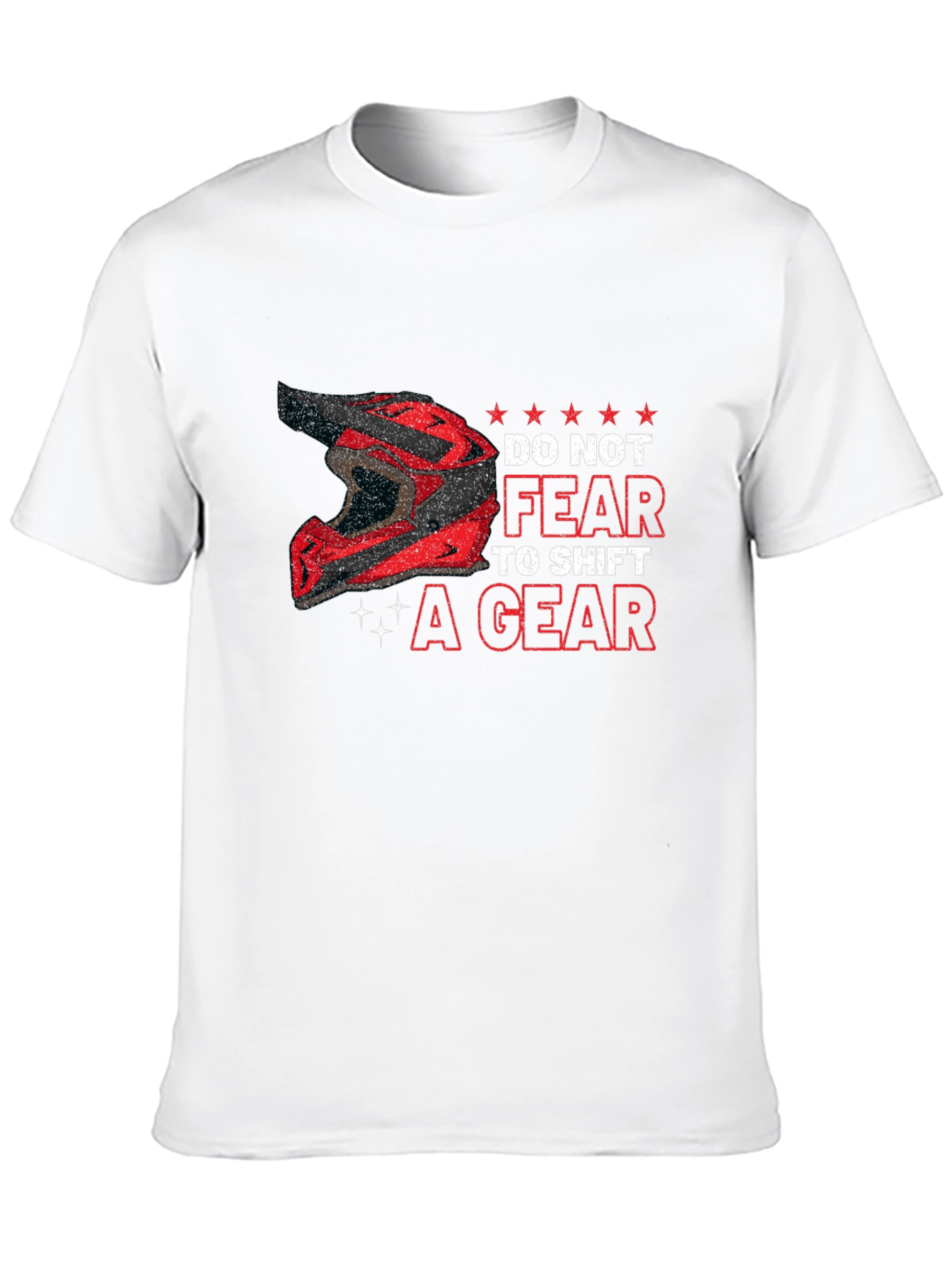 Black Do Not Fear to Shift a Gear Black T-Shirt view 10