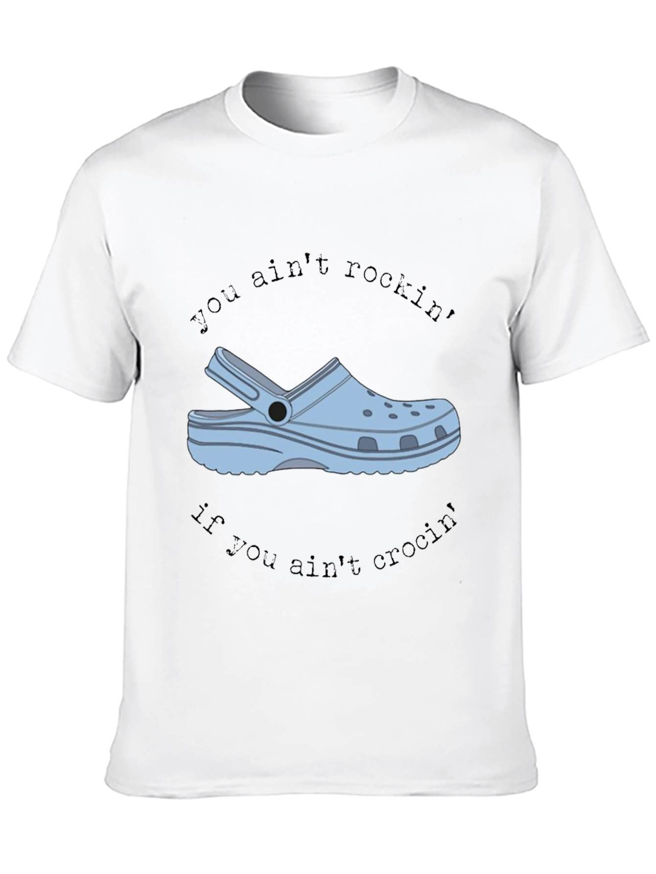 Black Crocin' T-Shirt - Rock This Cool Tee! view 10