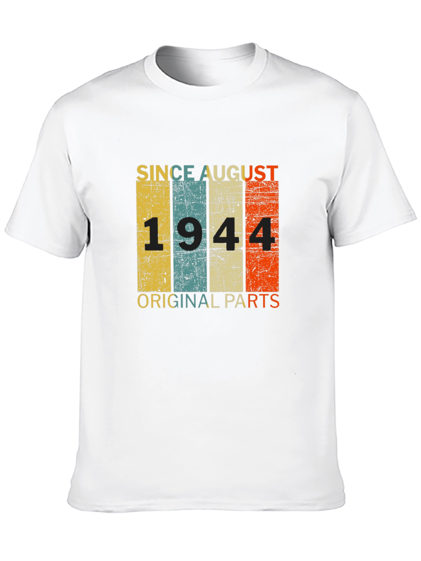 Since August 1944 T-Shirt - Vintage Birthday Gift - 10