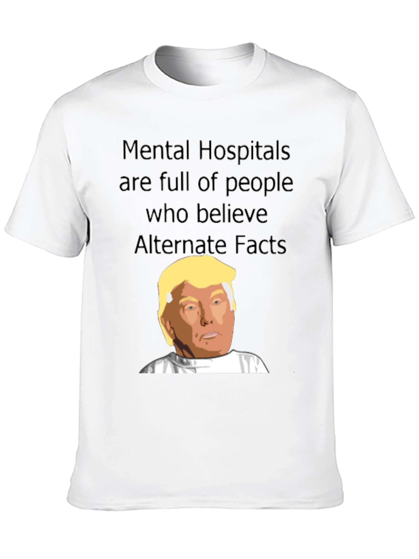 Black Mental Hospitals Trump T-Shirt view 10